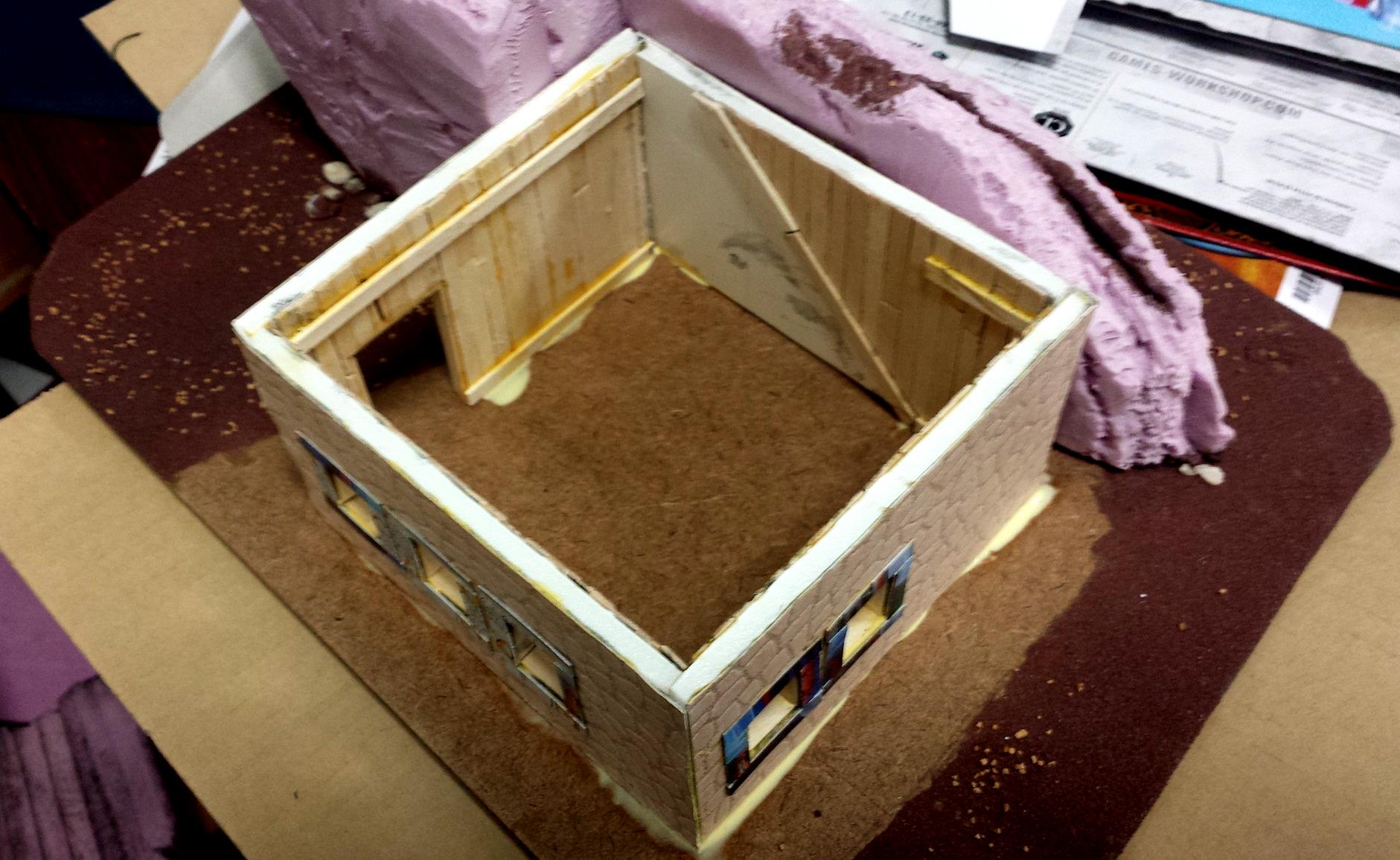 Blue, Commission, Hot Glue, Hotglue, Mesa, Pink, Styrofoam, Terrain, Tutorial, Waaazag, Waazag, Walls, Work In Progress