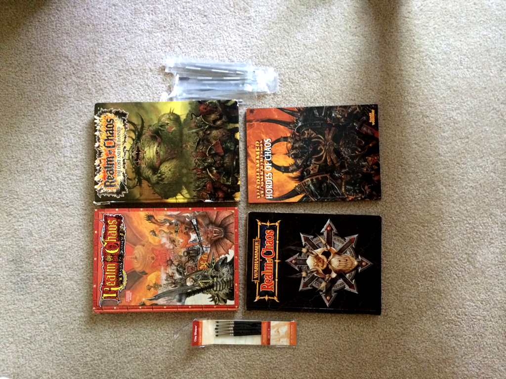 Chaos, Rogue Trader, Care Package 