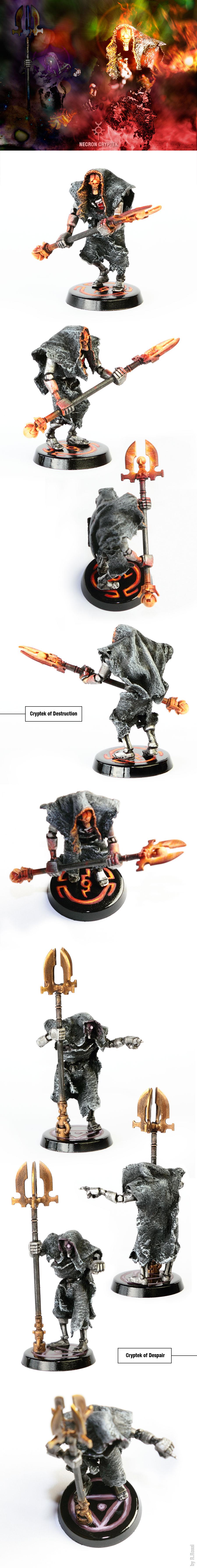 Abyssal Staff, Conversion, Cryptek, Despair, Destruction, Eldritch Lance, Gaze Of Flame, Greenstuff, Necrons, Royal Court, Solar Pulse, Veil Of Darkness