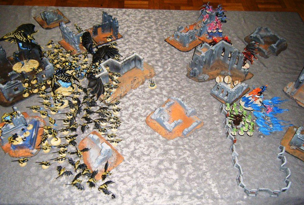 Battle Report, Daemons, Tyranids