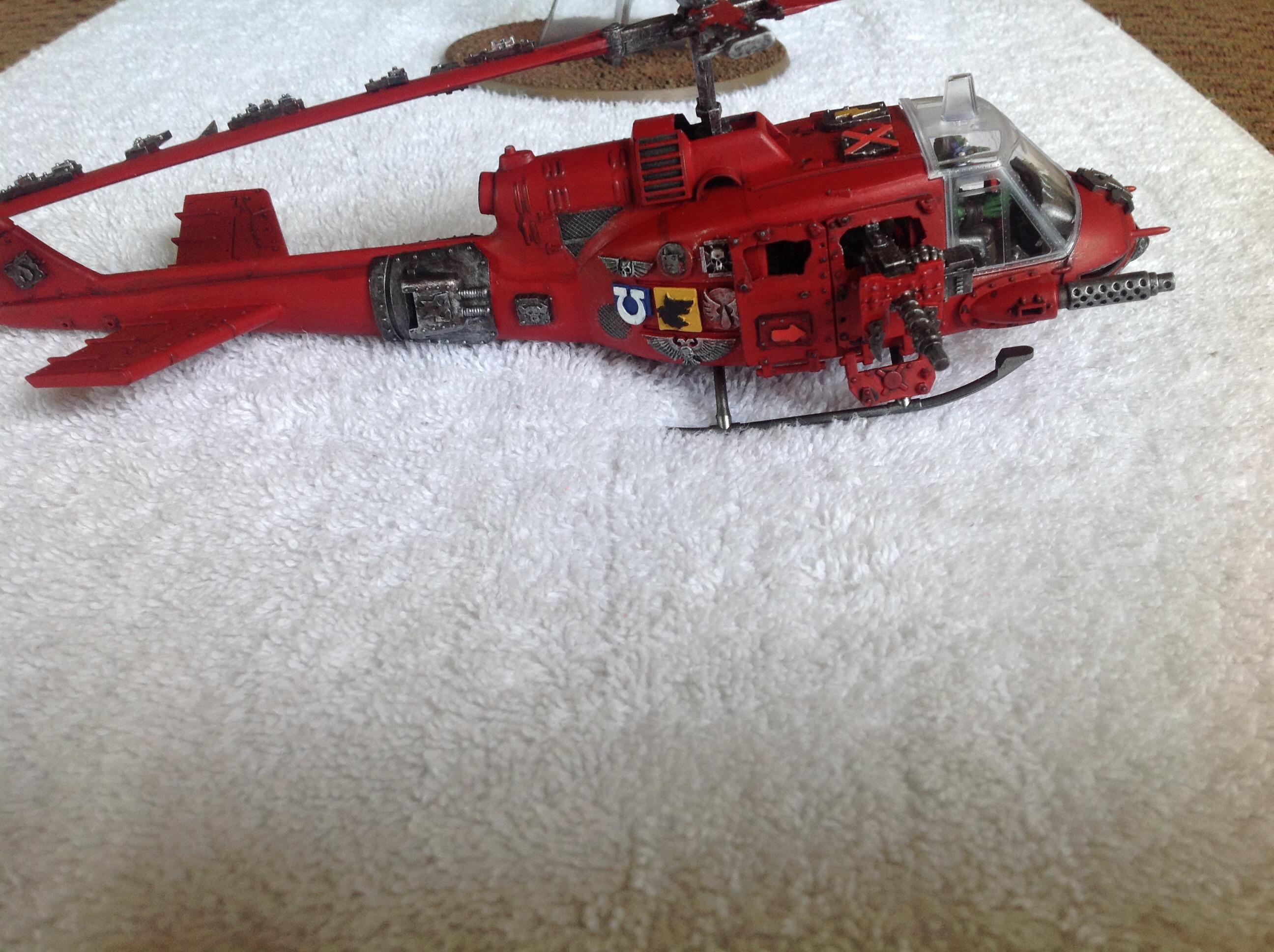 Conversion, Helicopter, Orks, Warkoptas, Work In Progress