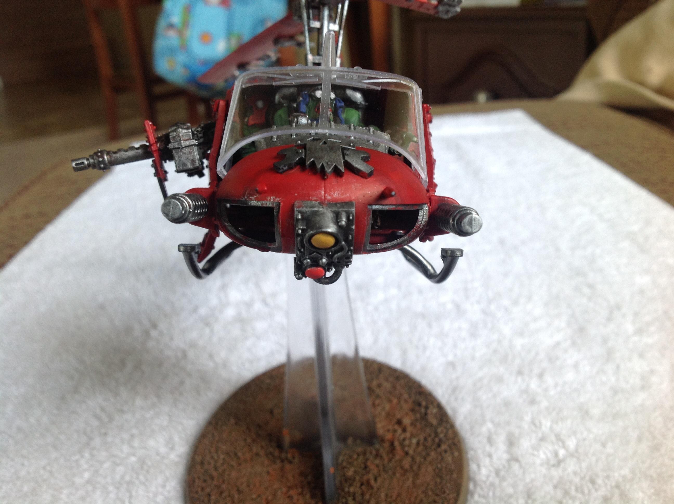 Conversion, Helicopter, Orks, Warkoptas, Work In Progress