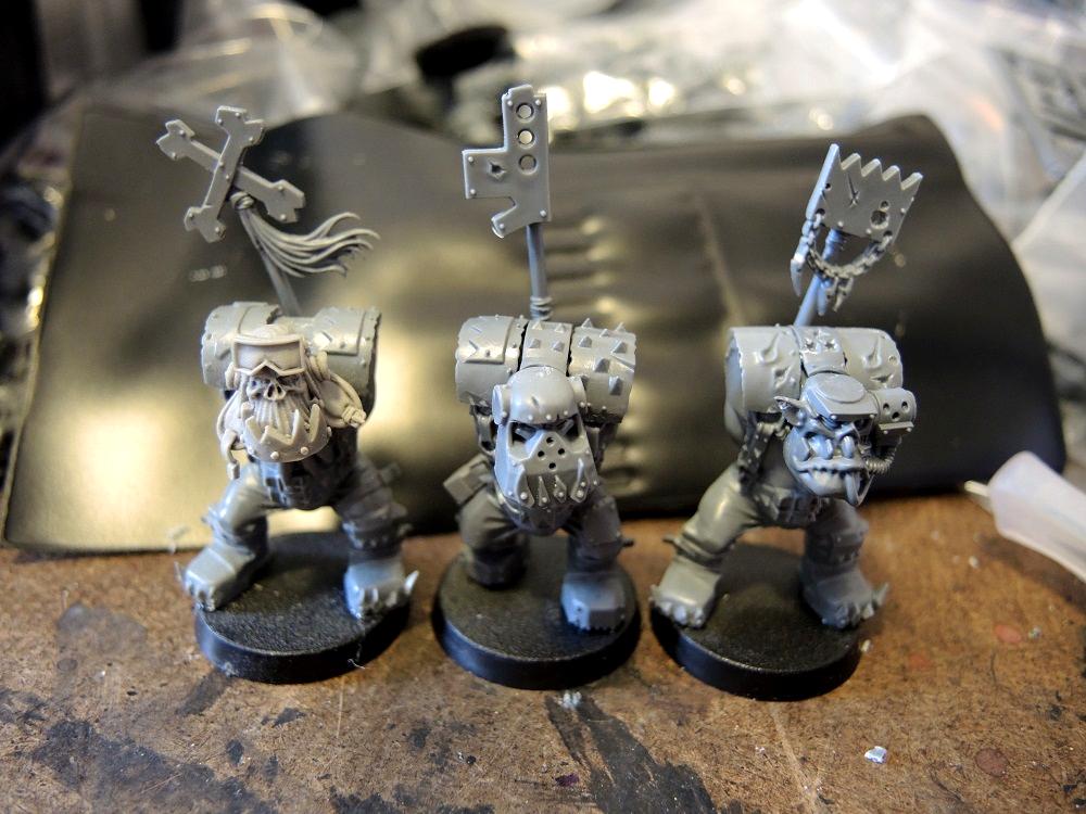 Badmoons, Conversion, Deathskulls, Nob, Orks, Waaazag, Work In Progress