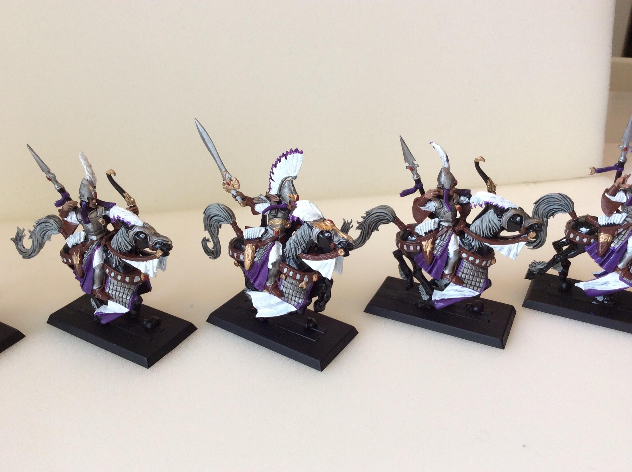 Ellyrian Reavers, First Project, High Elves, Island Of Blood, Purple