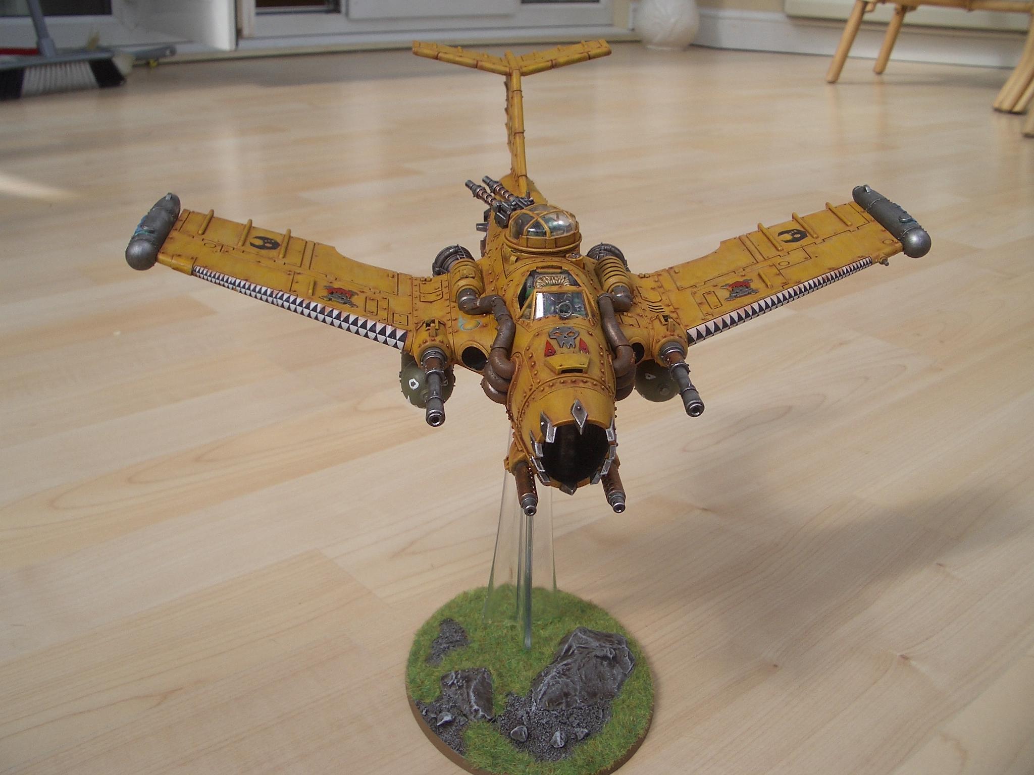 Ork Flyer in Blitza-Bommer mode