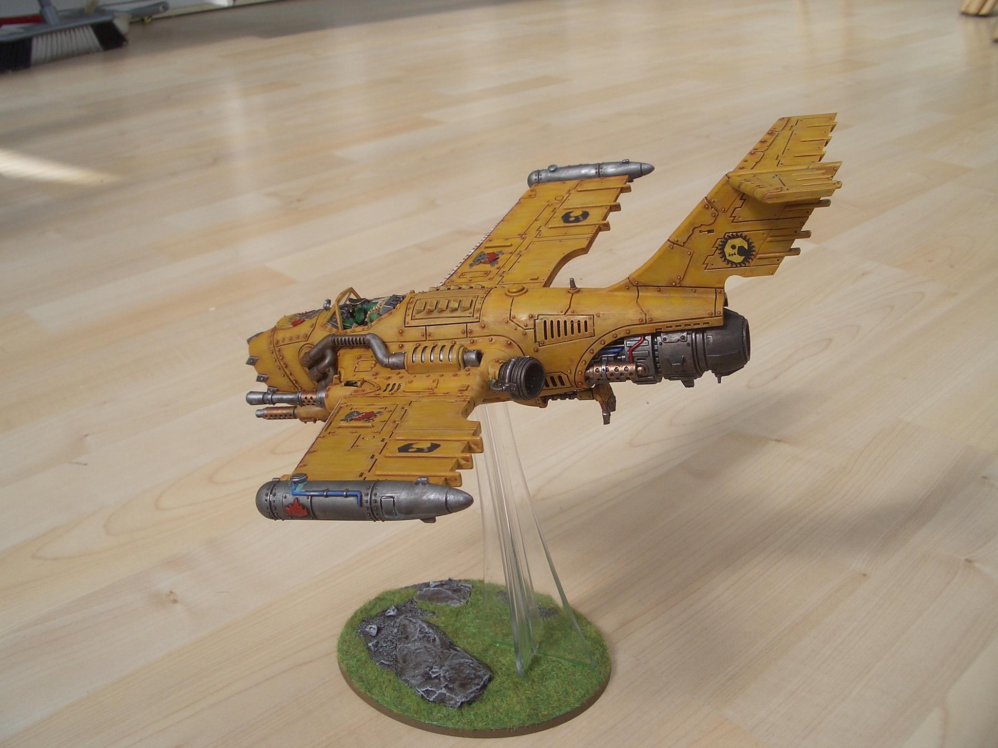Ork Flyer in Dakka Jet mode