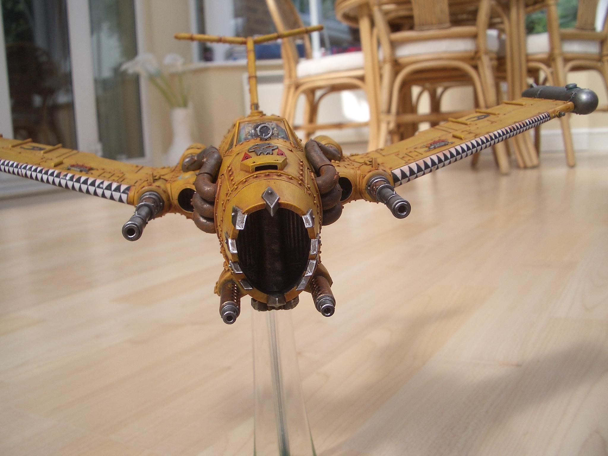 Ork Flyer in Dakka Jet mode