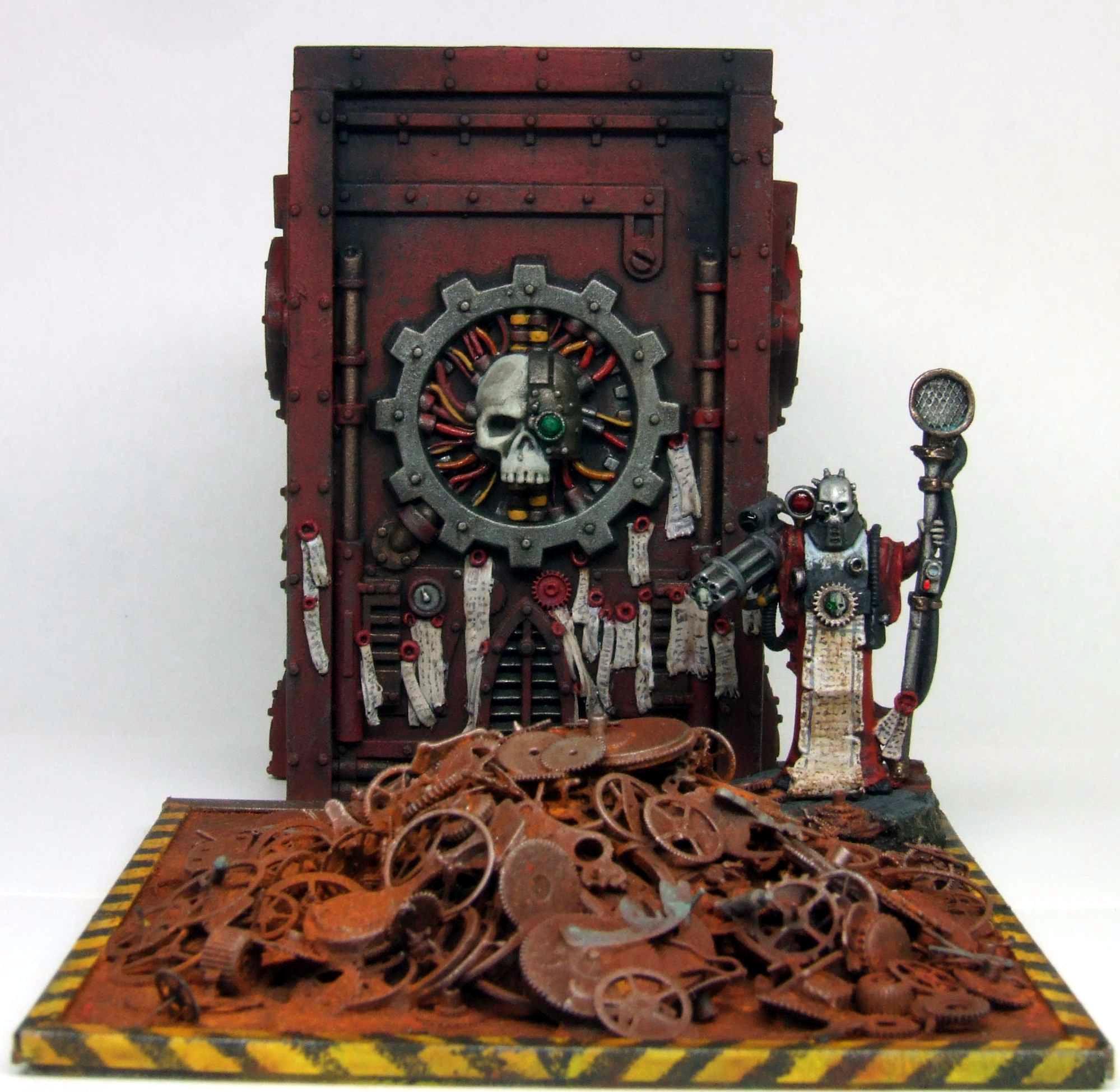 Adeptus Mechanicus, Diorama, Inq28, Inquisitor, Mechanicus, Shrine, Tech Priest