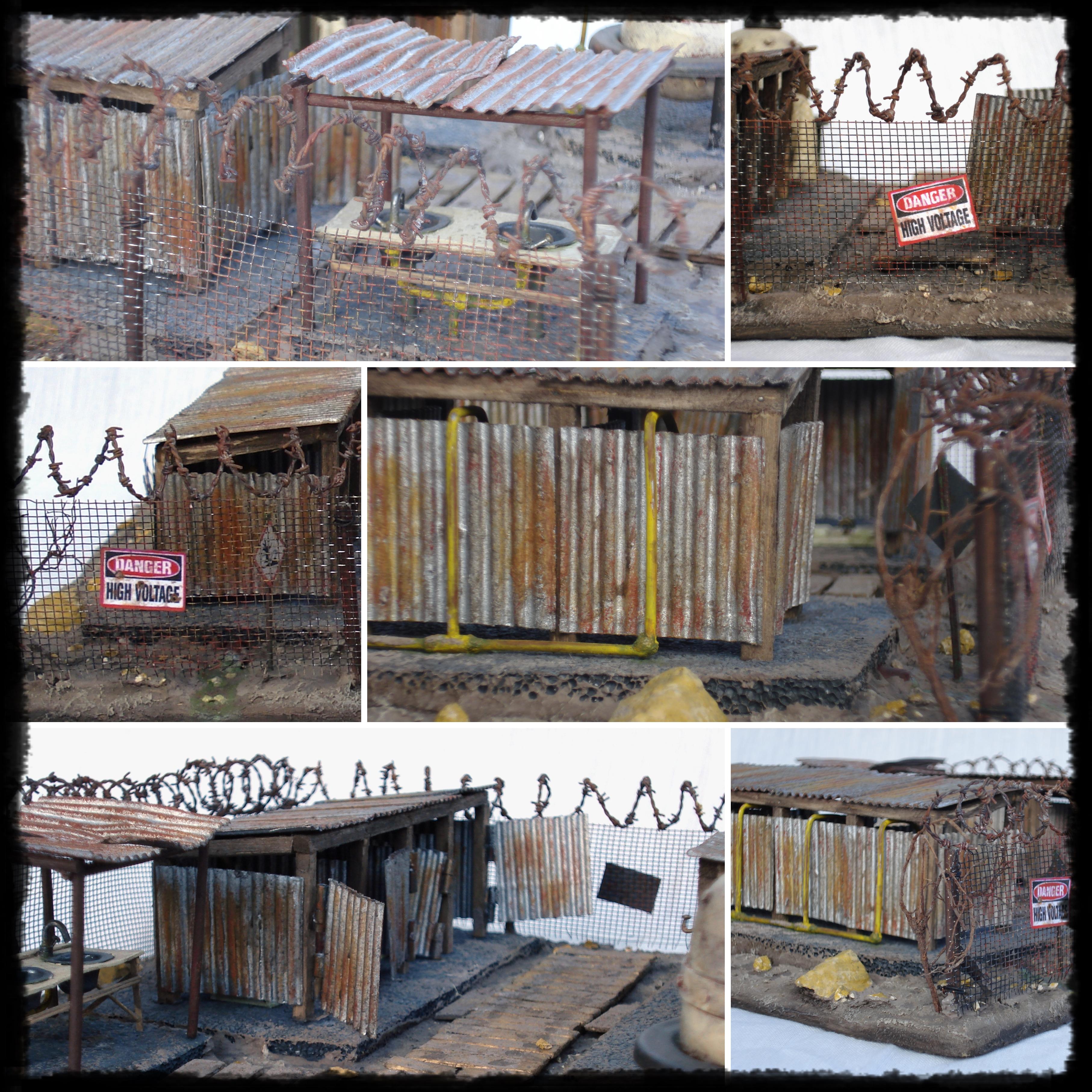 Latrine, Scrap, Scratch, Sheet Metal, Terrain