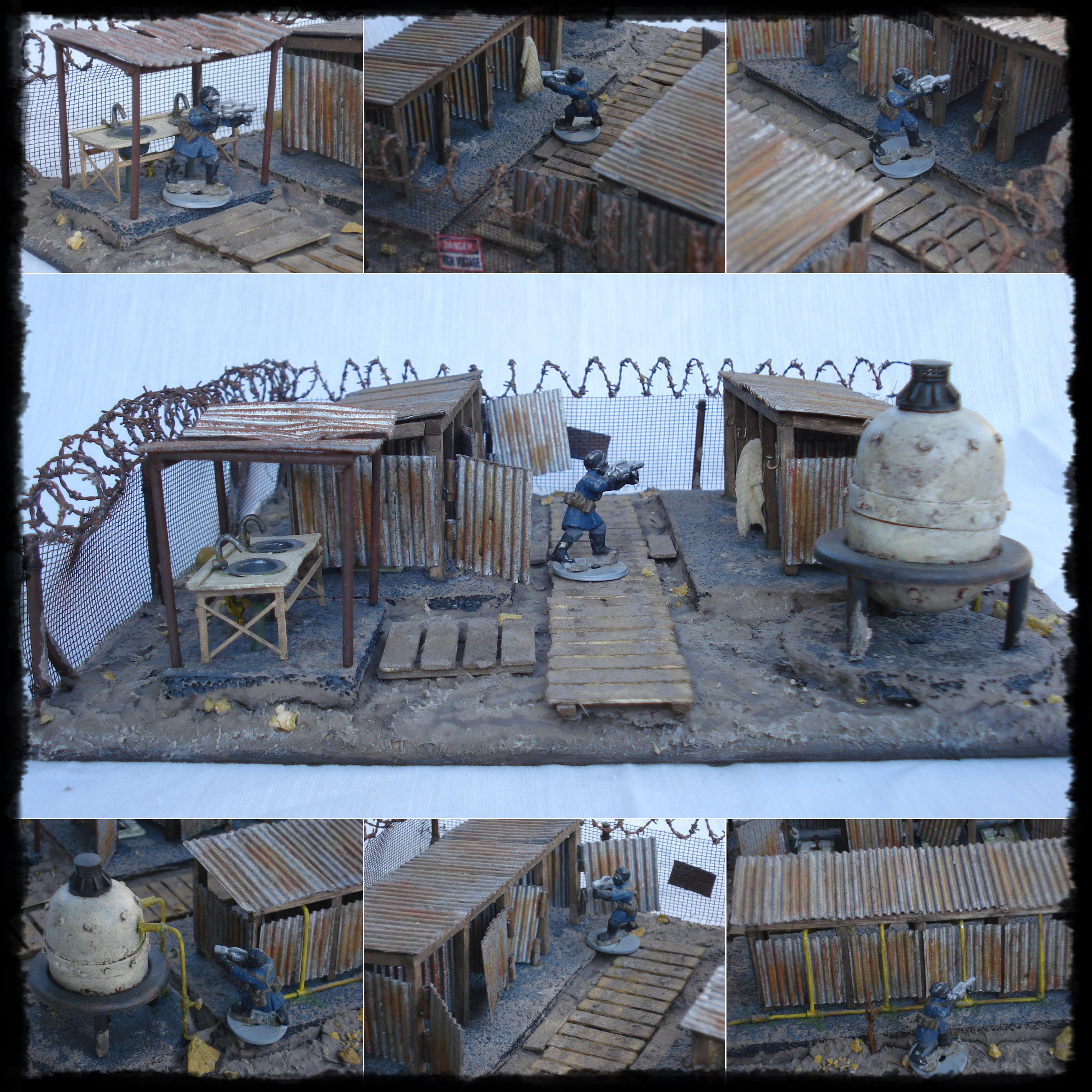 Scratch, Terrain, The Throne &amp; The Latrine: Scale Shots