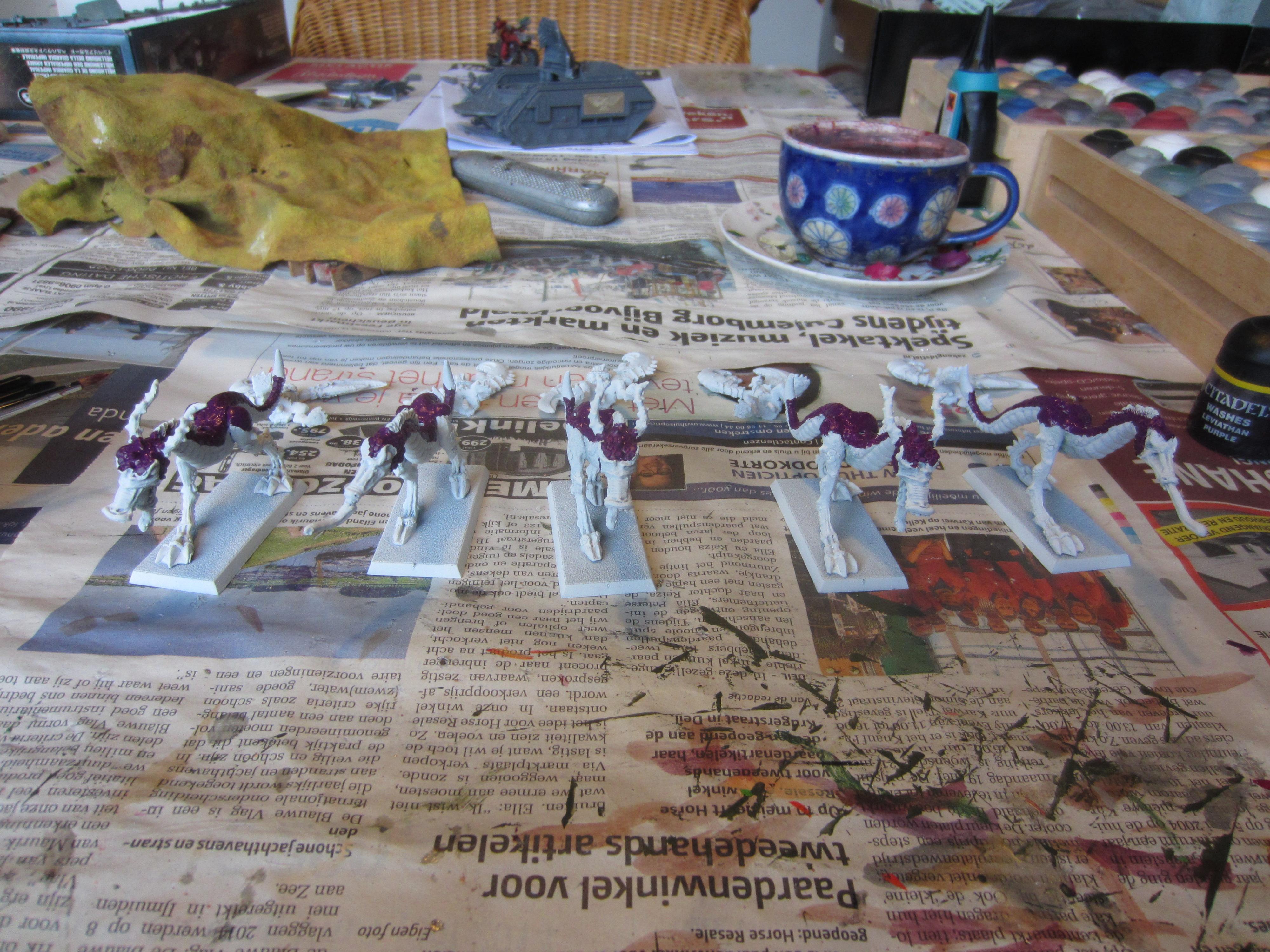 Chaos, Daemons, Seekers, Slaanesh, Work In Progress