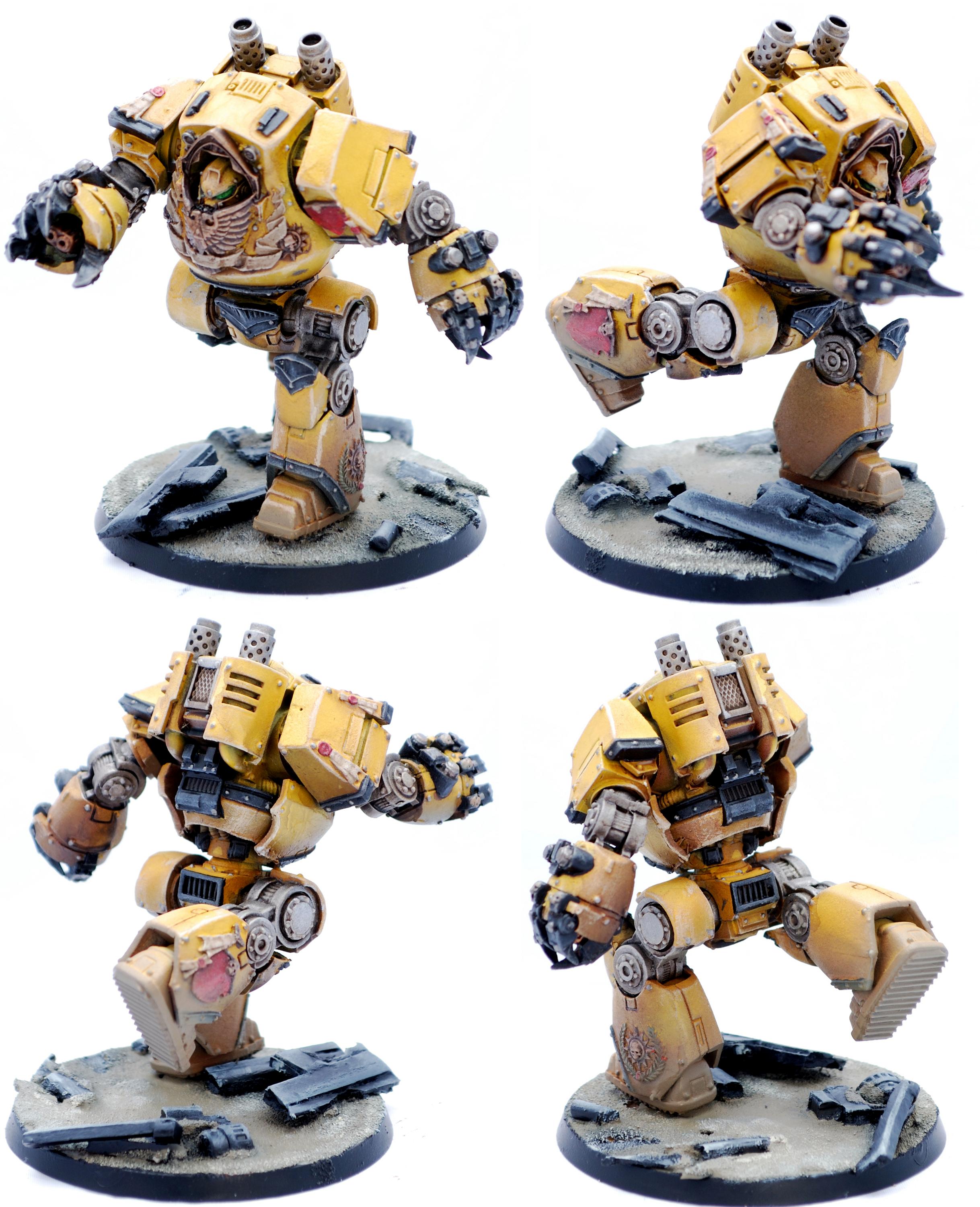 Contemptor, Dreadnought, Imperial Fists, Plasma Blaster, Relic