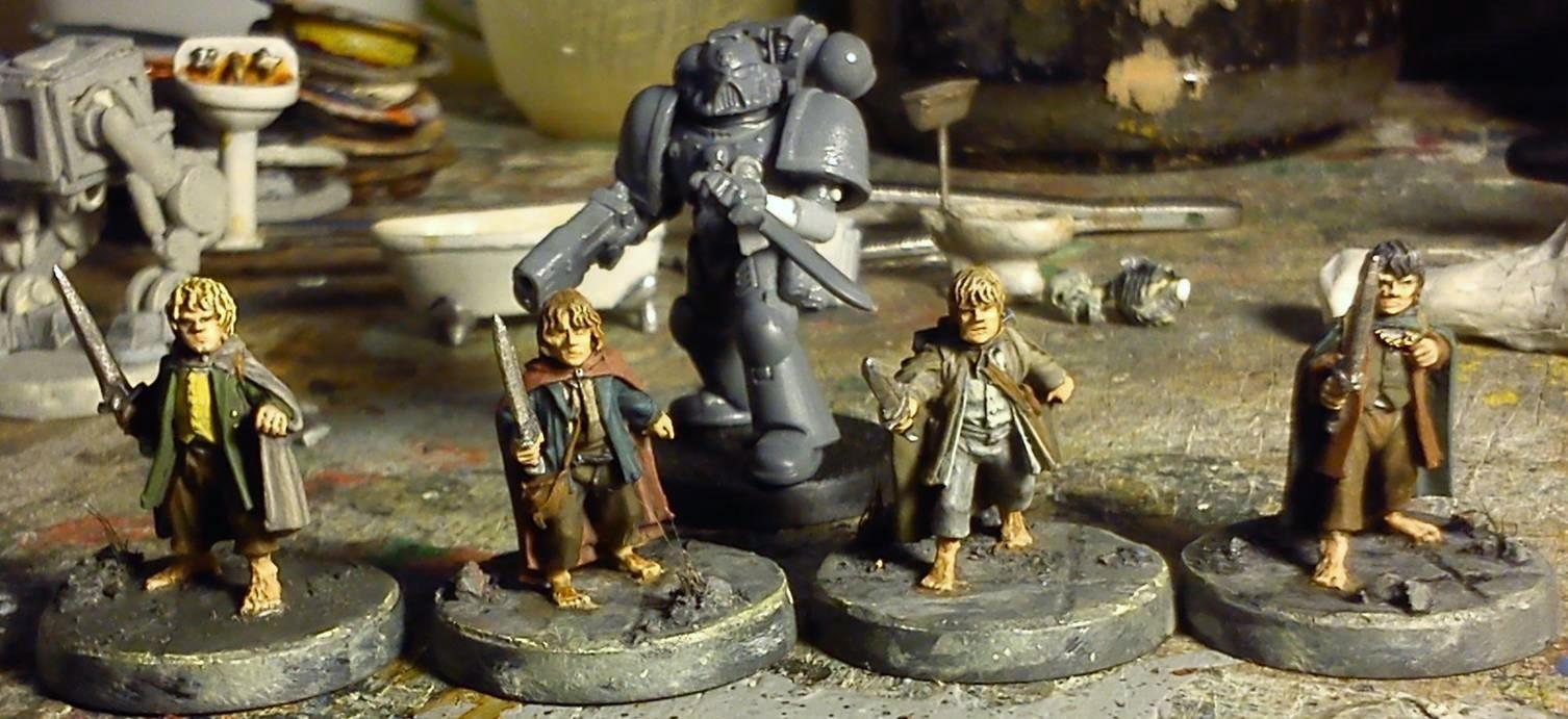 Hobbits wip 3 and scale shot