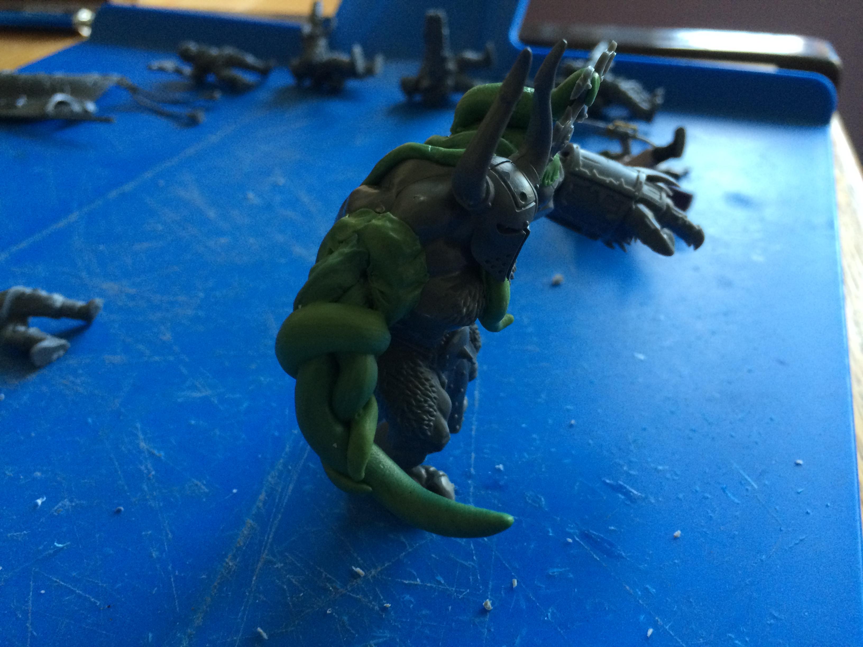 Maelstrom Whipper 100% Built and spray paint ready right arm