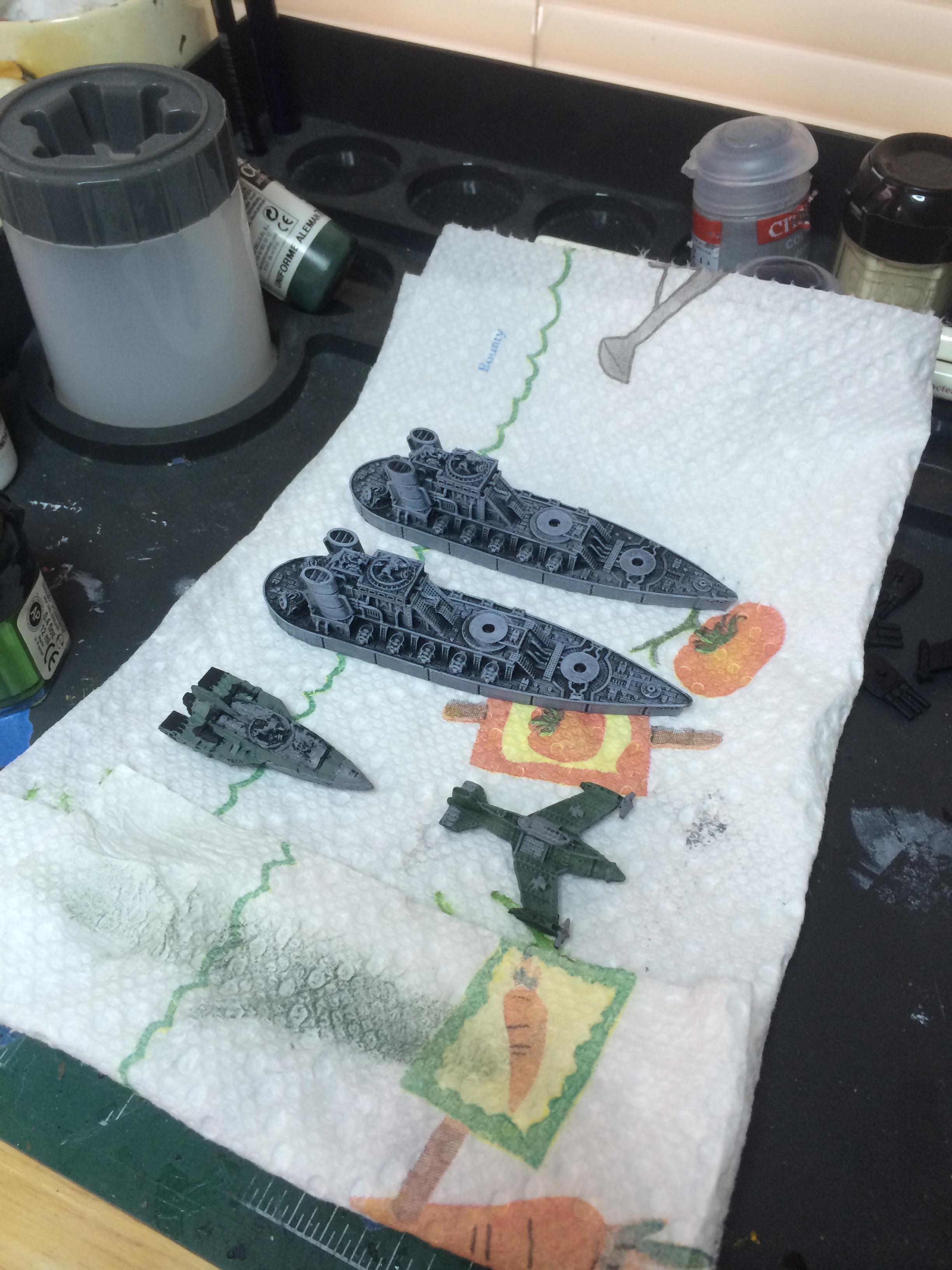 Dystopian Wars, Prussians, Work In Progress