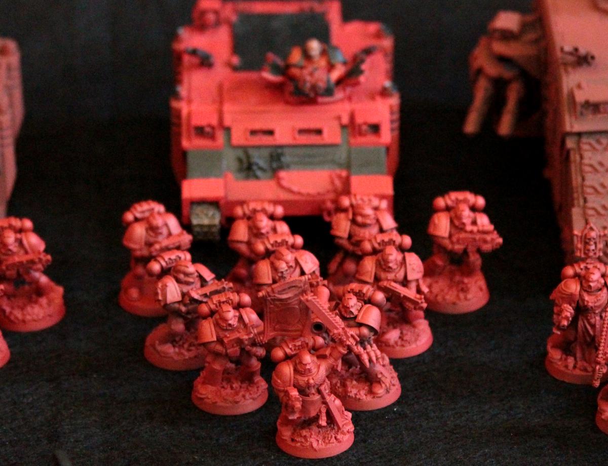 Blood Angels, Tactical Marines and Rhino