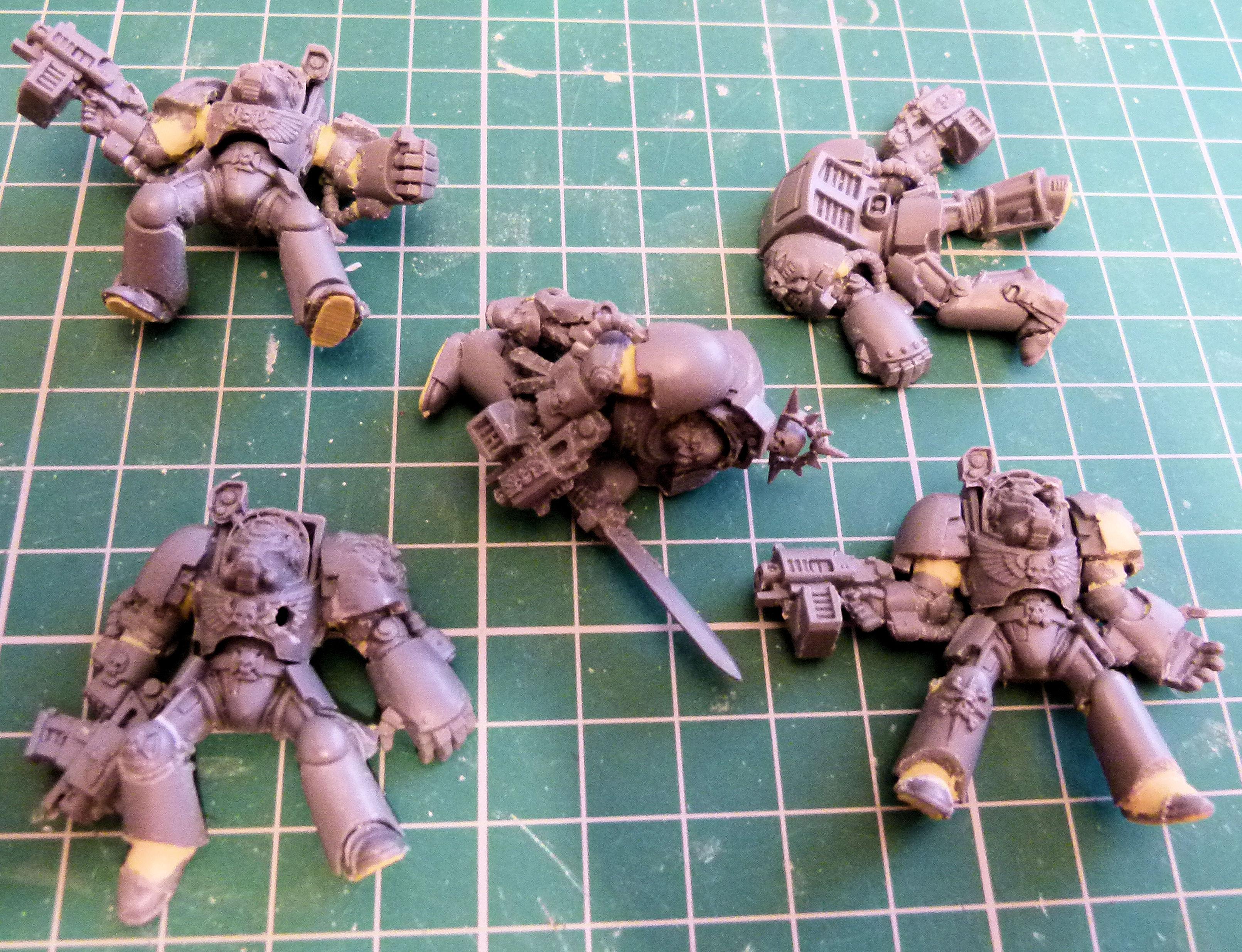 Dead Terminator WIP Group shot plan