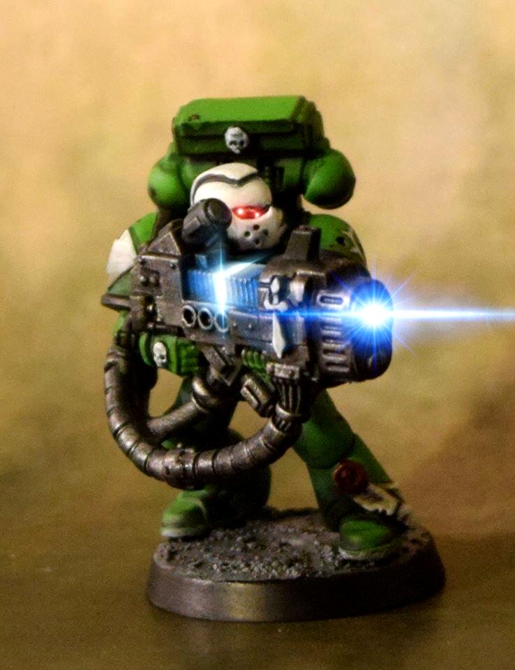 Effects, Green, Plasma Cannon, Sons Of Medusa, Space Marines