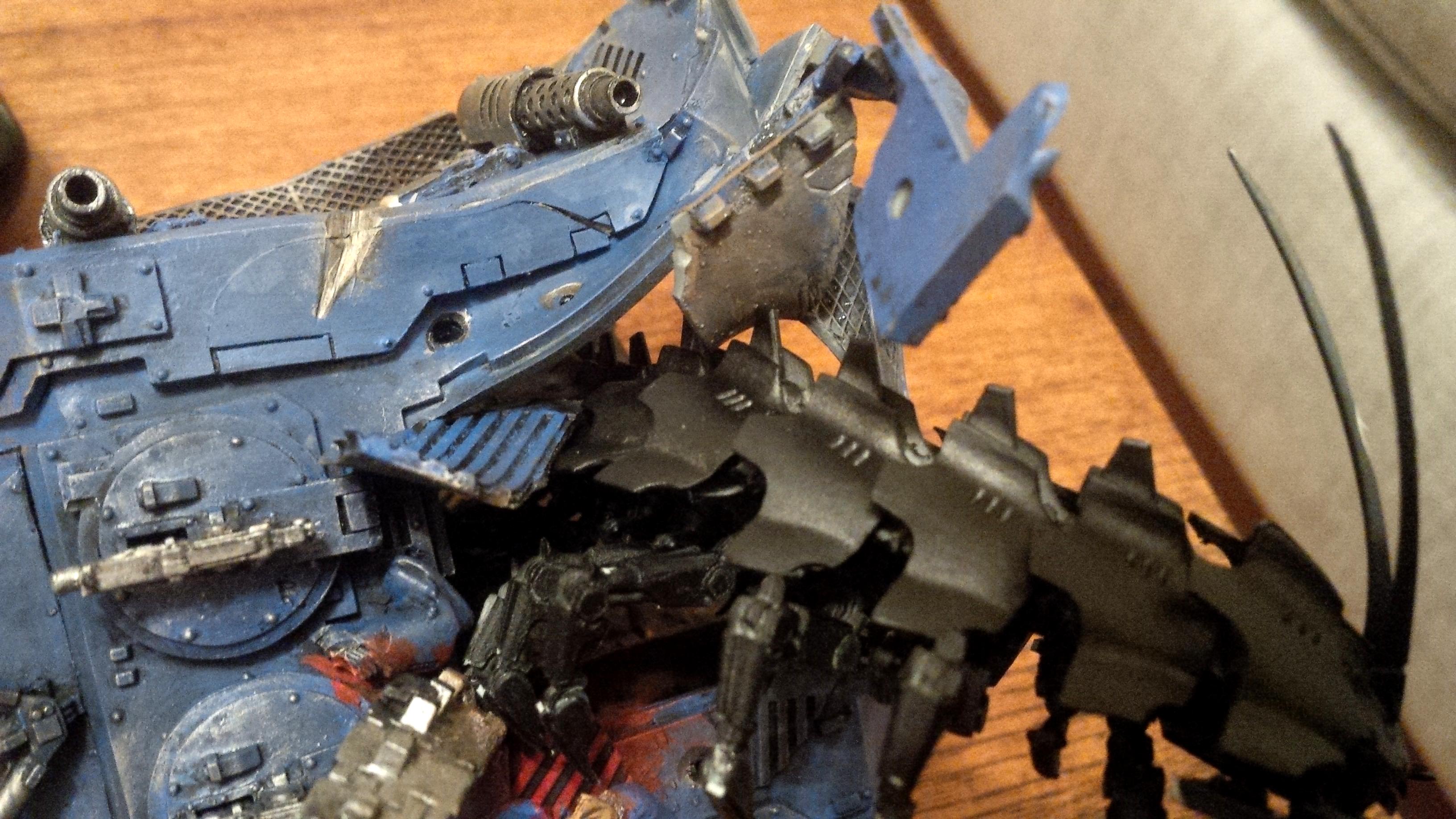 Necrons, necron tomb stalker wip