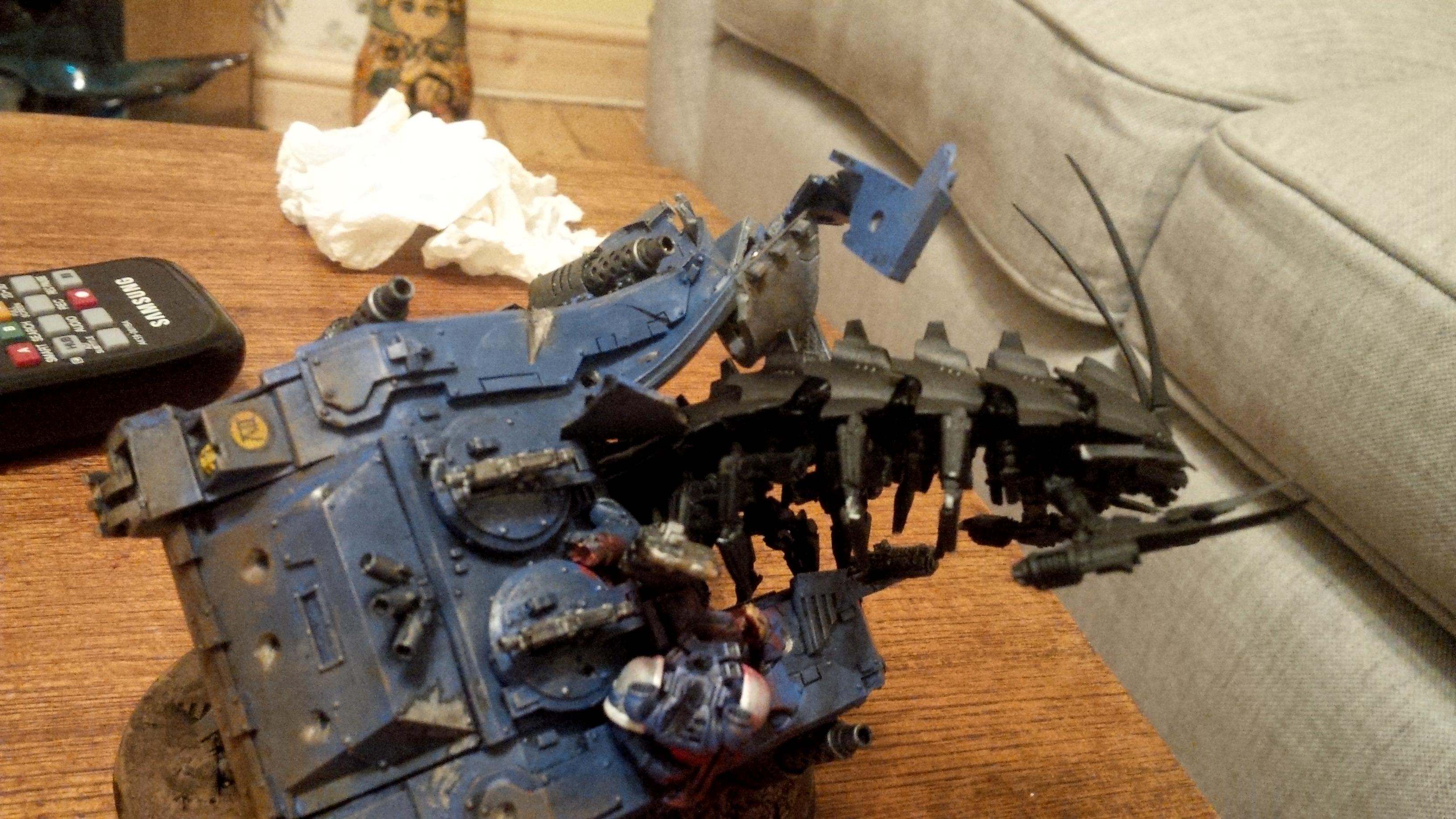 Marine Abuse, Necrons, Tomb Stalker