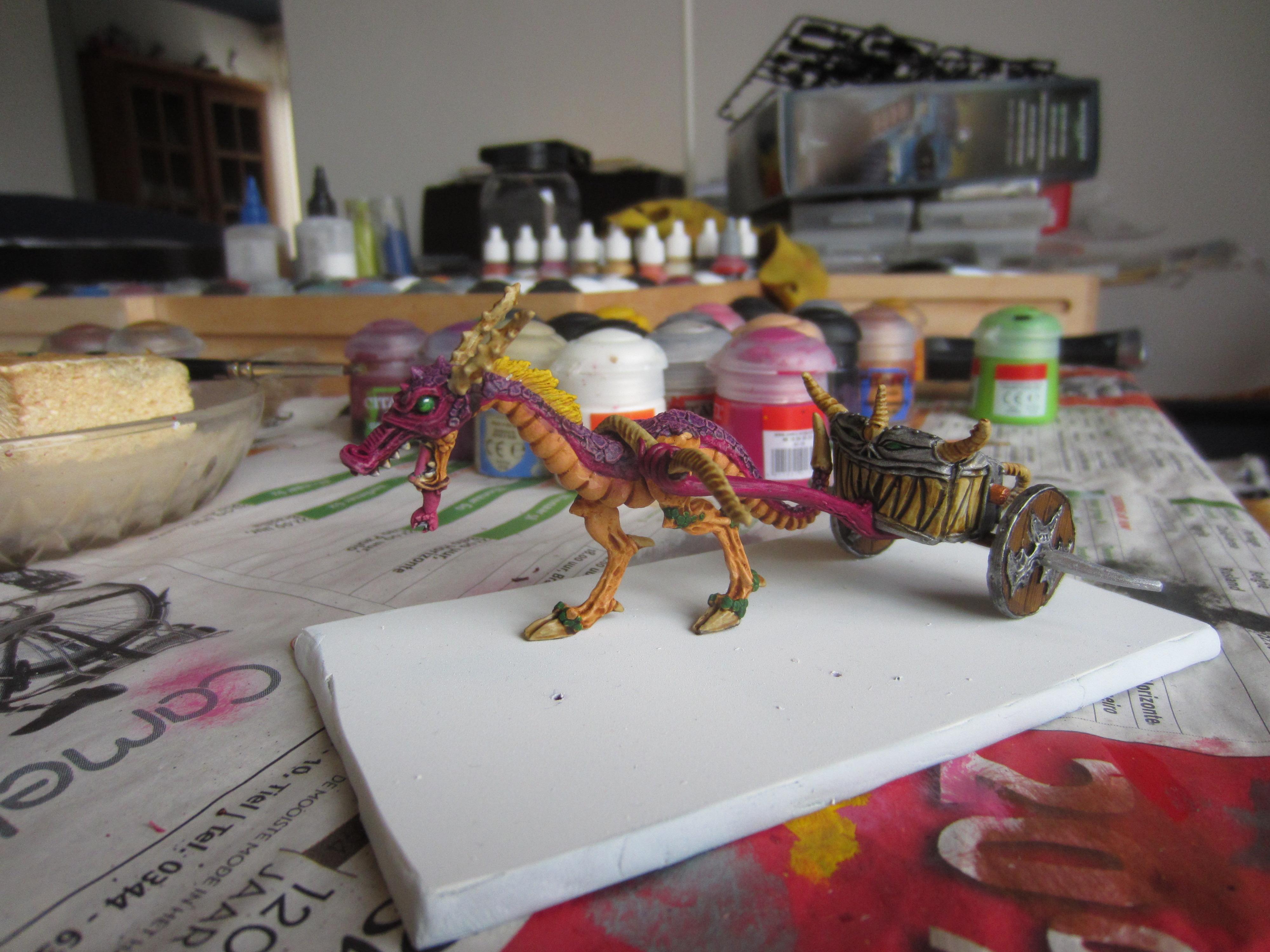 Chaos, Chariot, Daemonettes, Daemons, Seekers, Slaanesh, Work In Progress