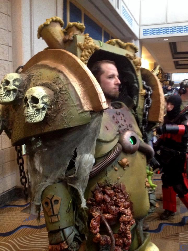 Typhus The Herald of Nurgle at Tampa Comic Con