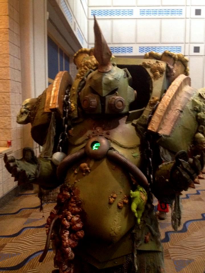 Typhus The Herald of Nurgle at Tampa Comic Con