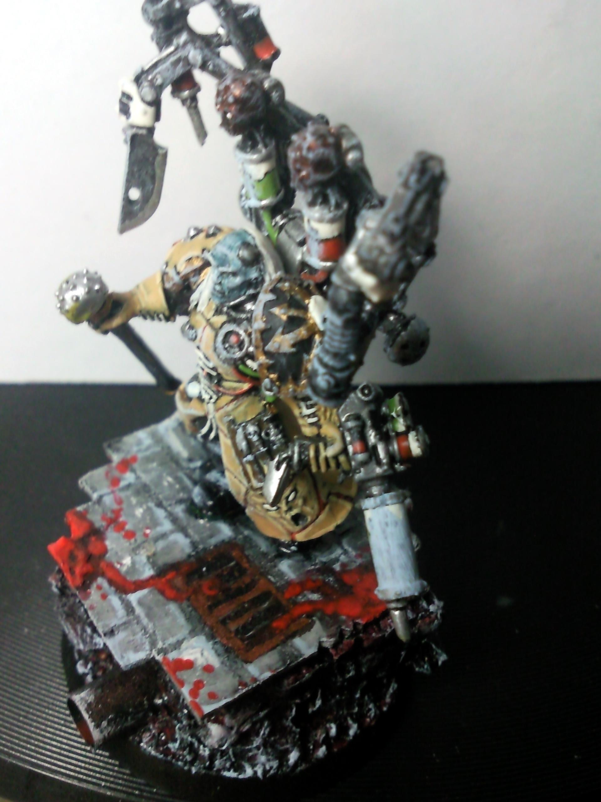 Army, Black Legion, Chaos Space Marines, Fabius Bile, Headquarters, Leader, Warhammer 40,000, Work In Progress