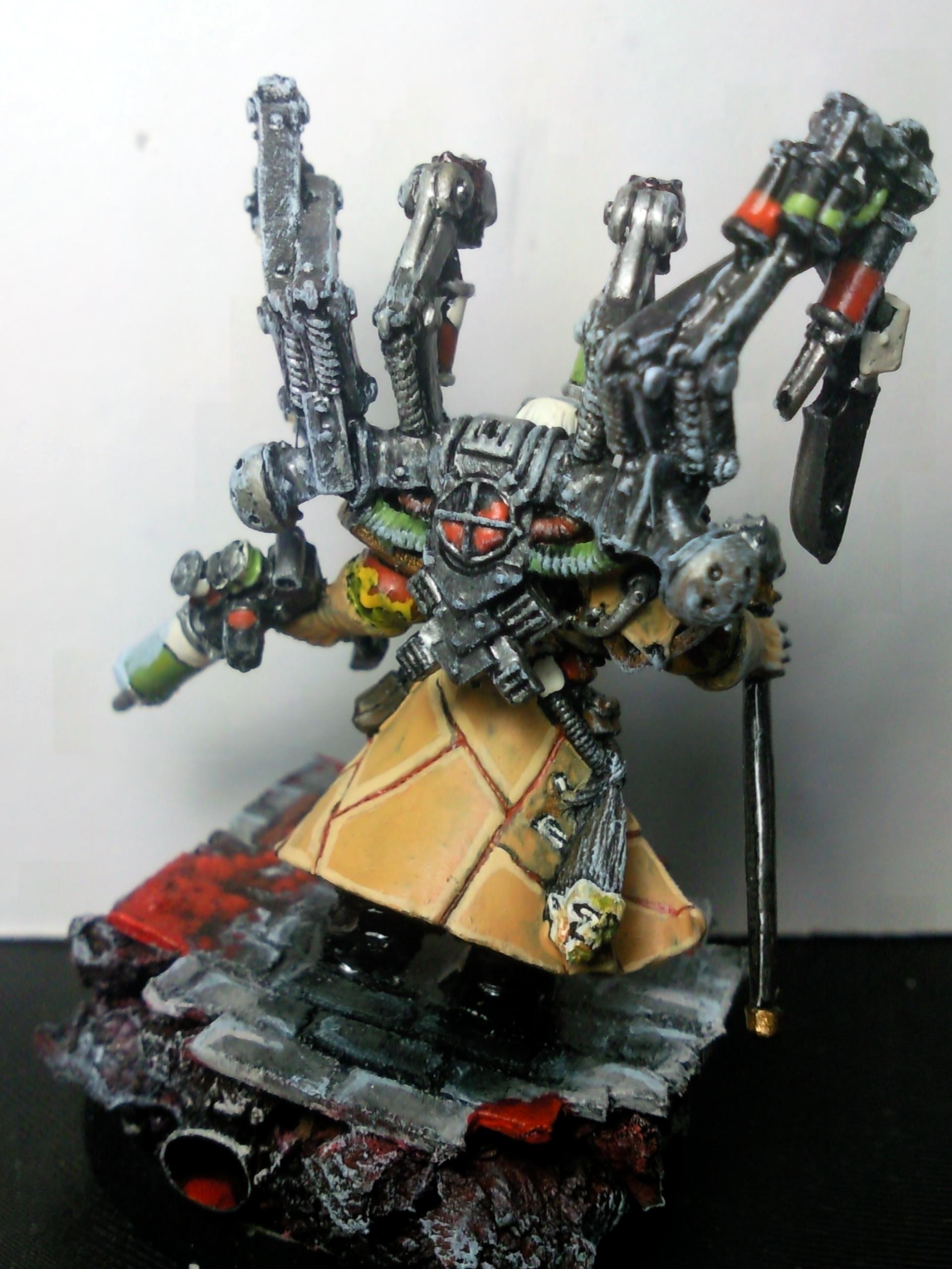 Army, Black Legion, Chaos Space Marines, Fabius Bile, Headquarters, Leader, Warhammer 40,000, Work In Progress