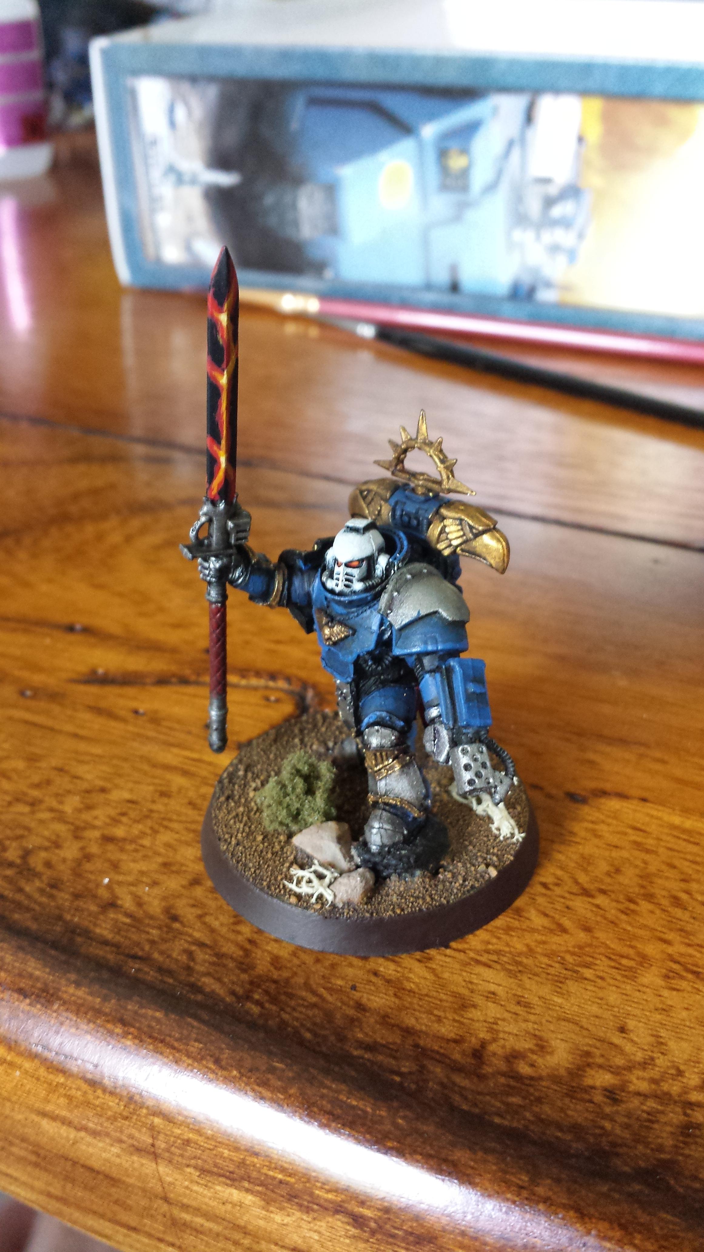 Conversion, Space Marines, Vulkan He'stan, Warhammer 40,000