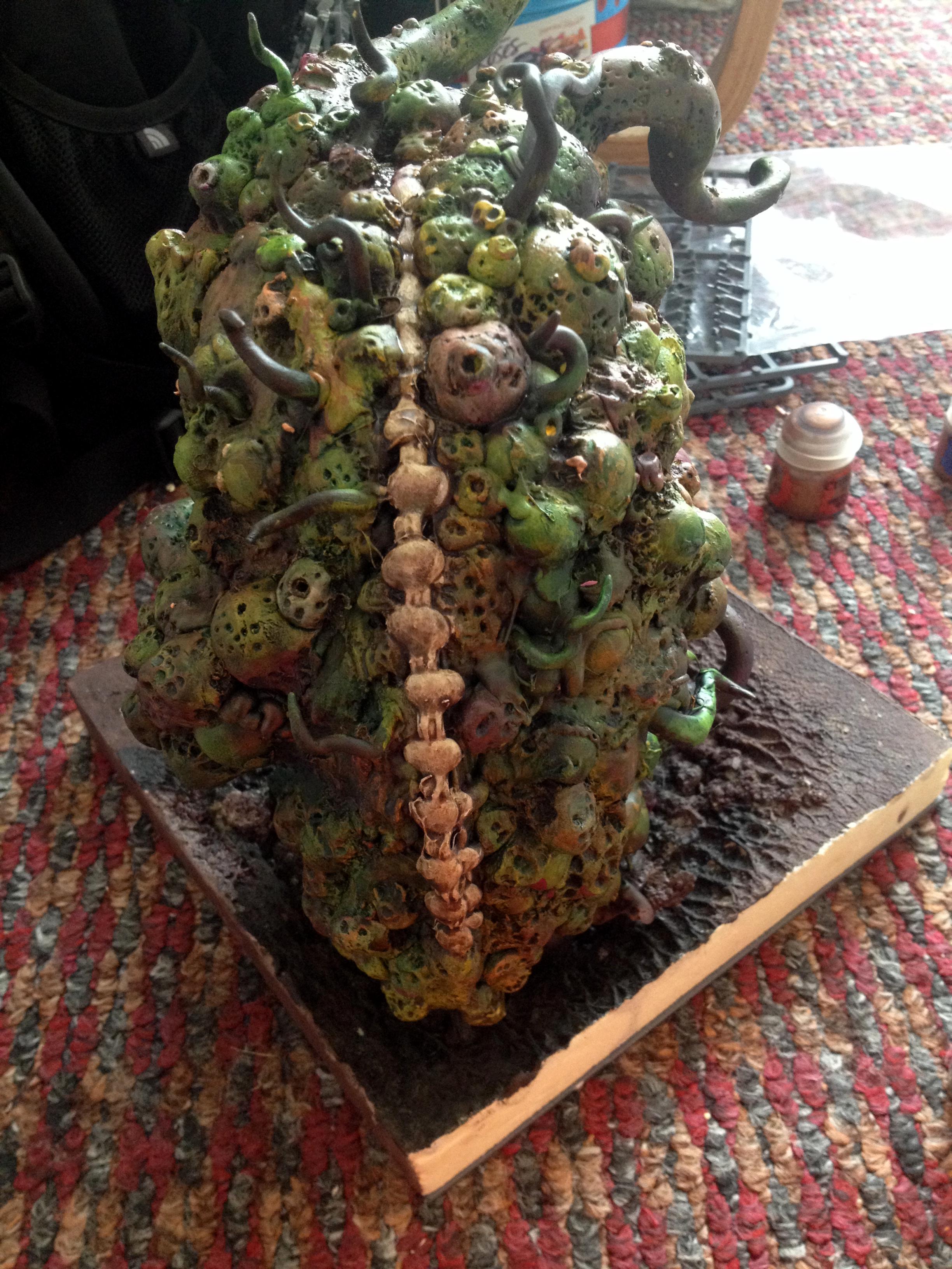 Diorama, Nurgle, Space Marines, Warhammer 40,000, Warhammer Fantasy, Warp Spawn