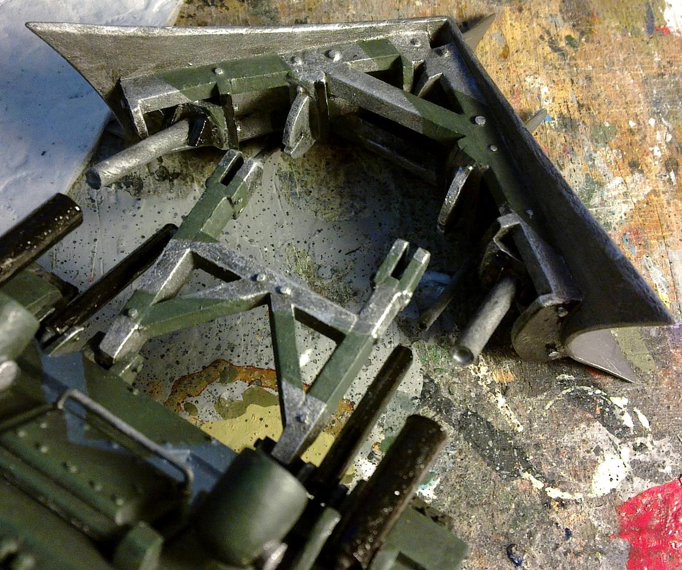 Predator pip 9; support structure painting