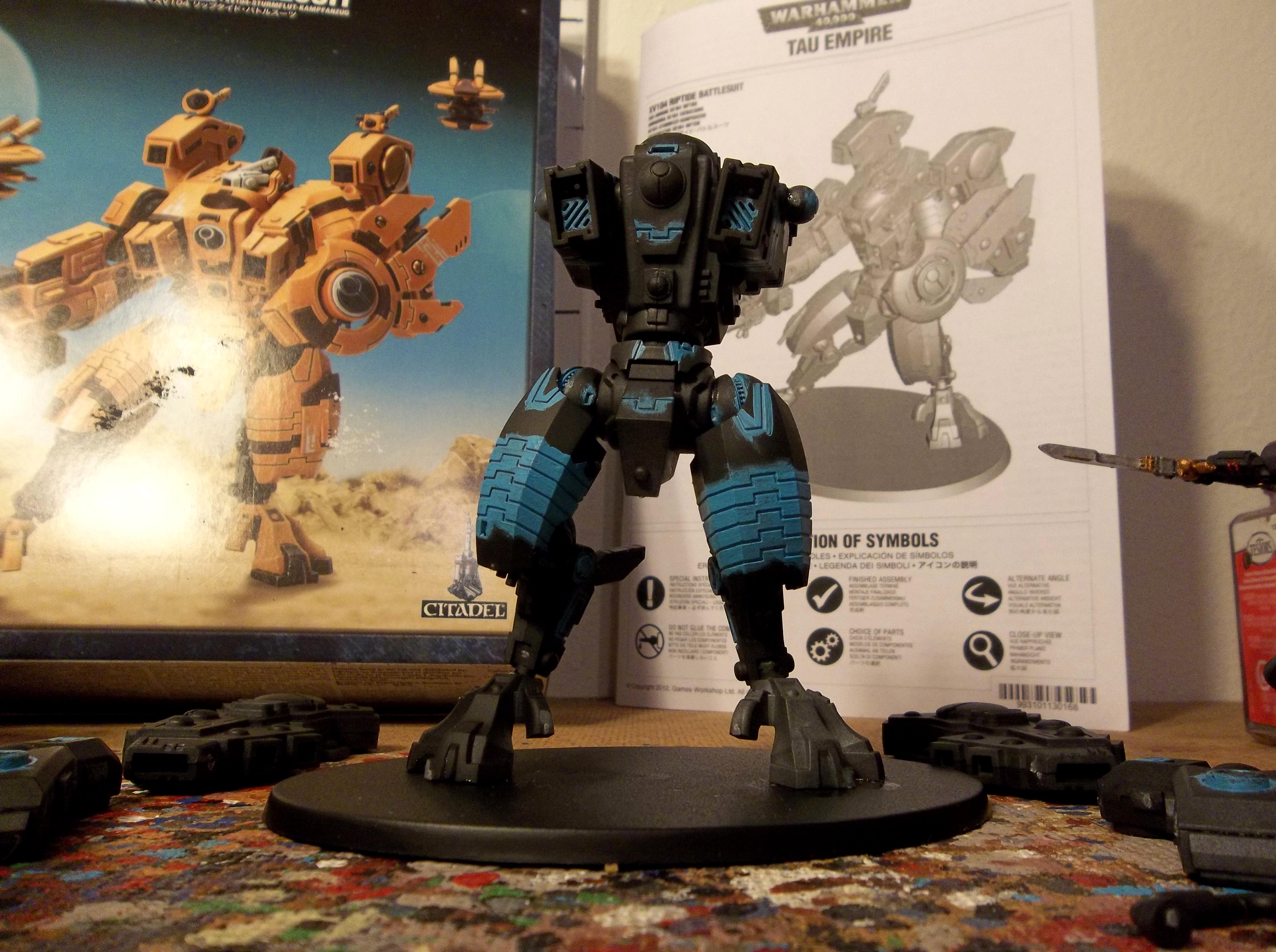 Black, Commander, Custom, Farsight, Headquarters, Riptide, Suit, Tau, Xv104