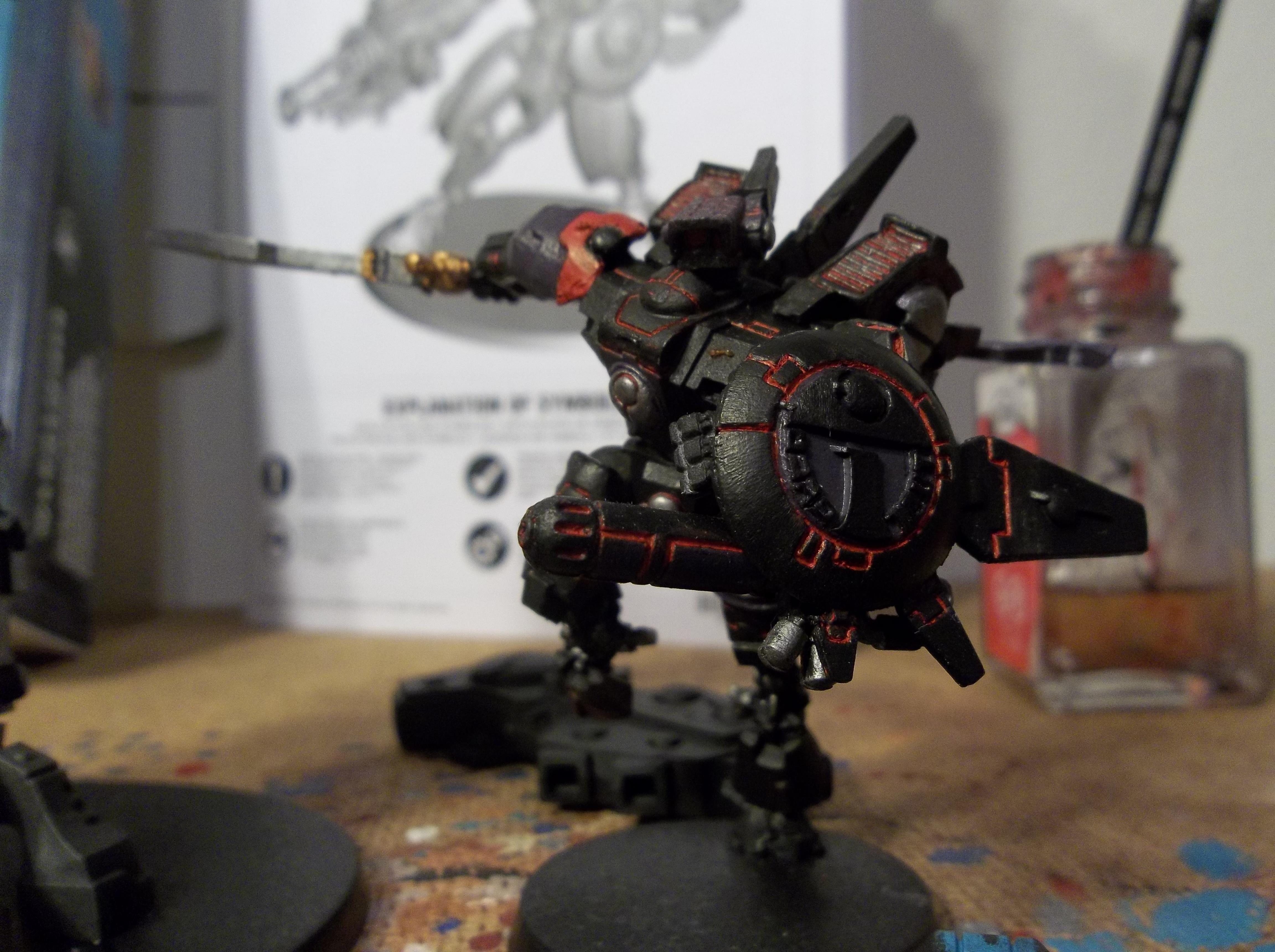 Black, Commander, Custom, Farsight, Headquarters, Riptide, Suit, Tau, Xv104
