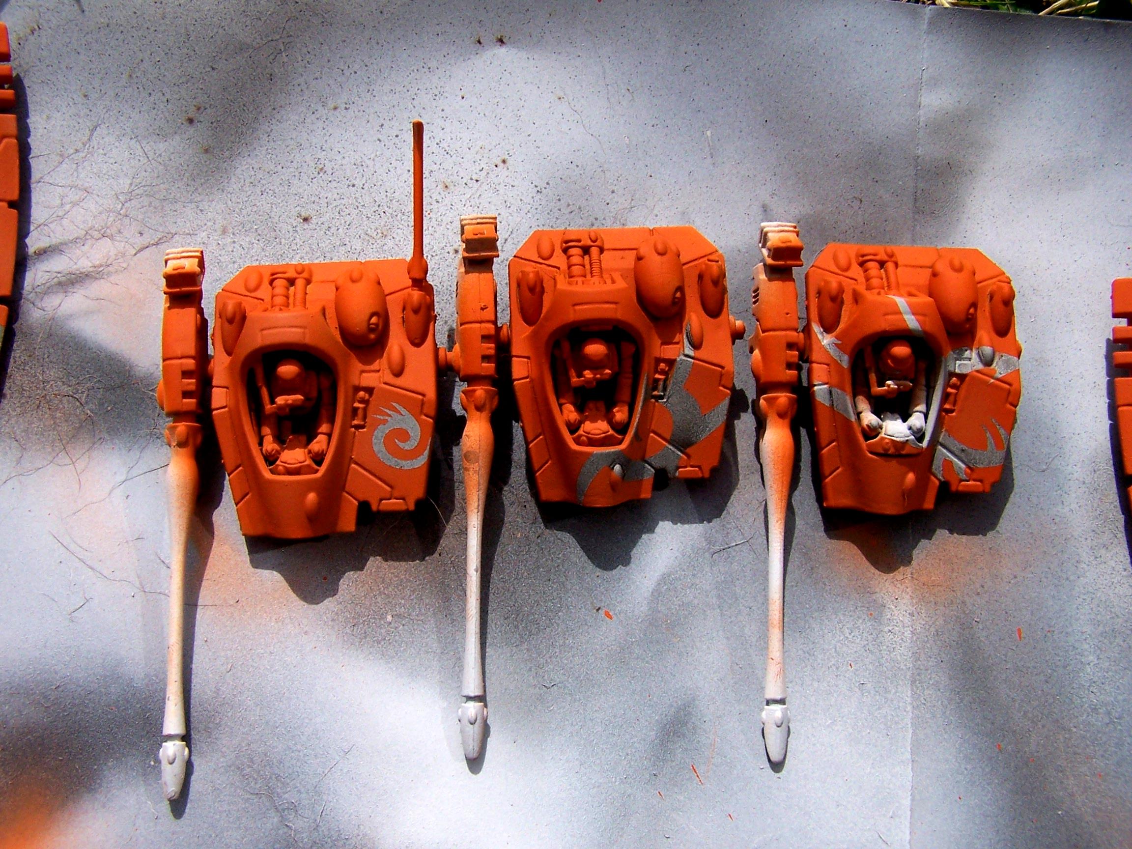 Airbrush, Anarchy Models, Eldar, Falcon Grav Tank Turret, Lugganath, Silvermk2, Stencil, Vehicle, Work In Progress