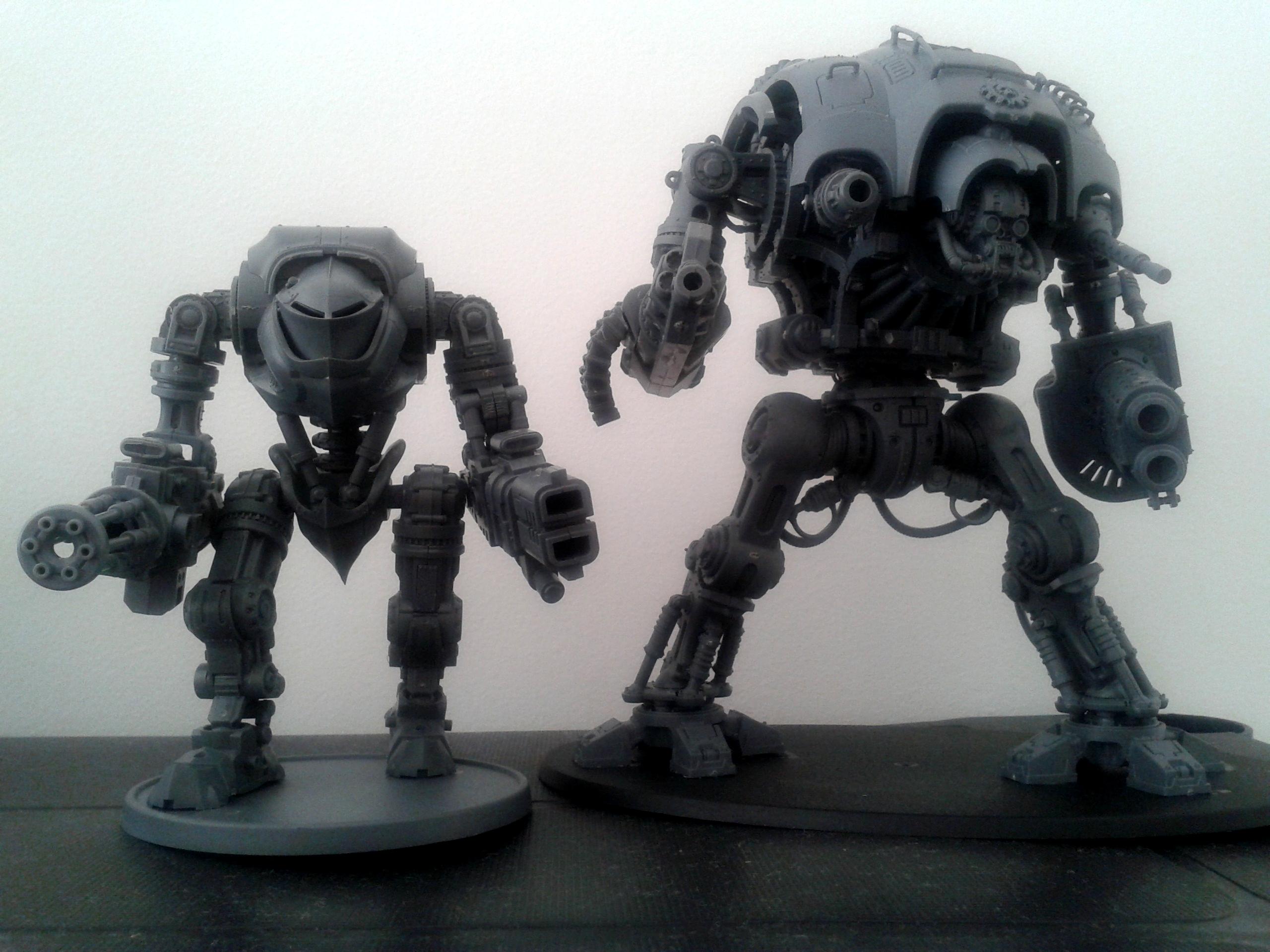 15mm Leviathan Crusader, Conversion, Imperial Knight, Leviathan Crusader