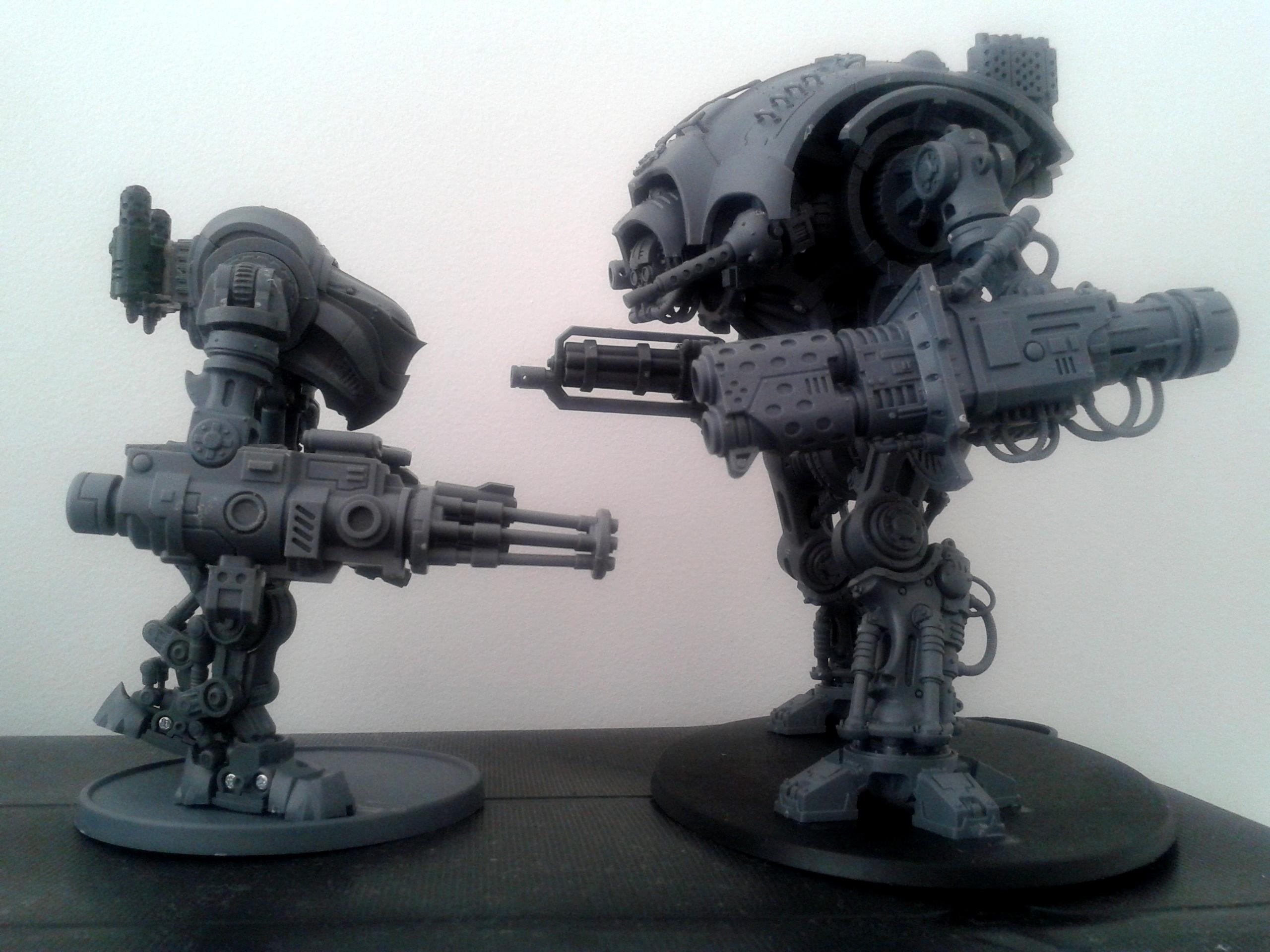 15mm Leviathan Crusader, Conversion, Imperial Knight, Leviathan Crusader