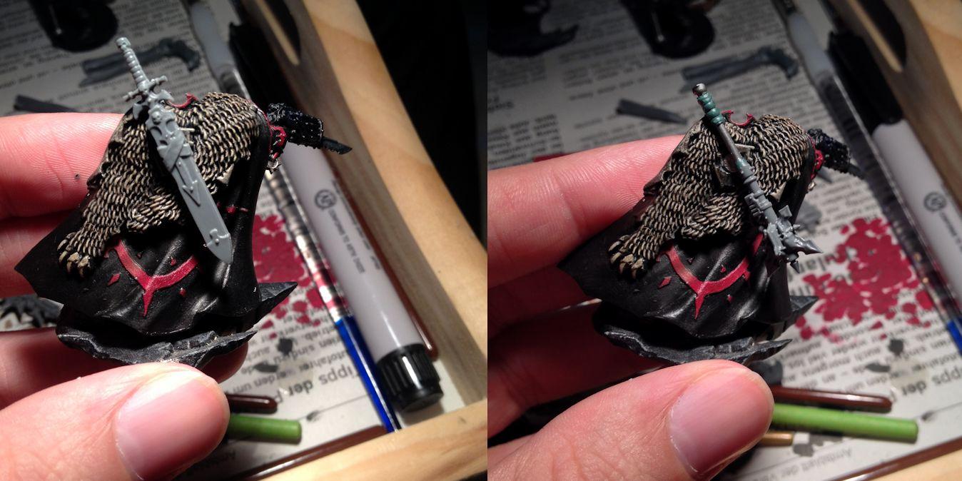 Chaos Lord Weapons Mounted