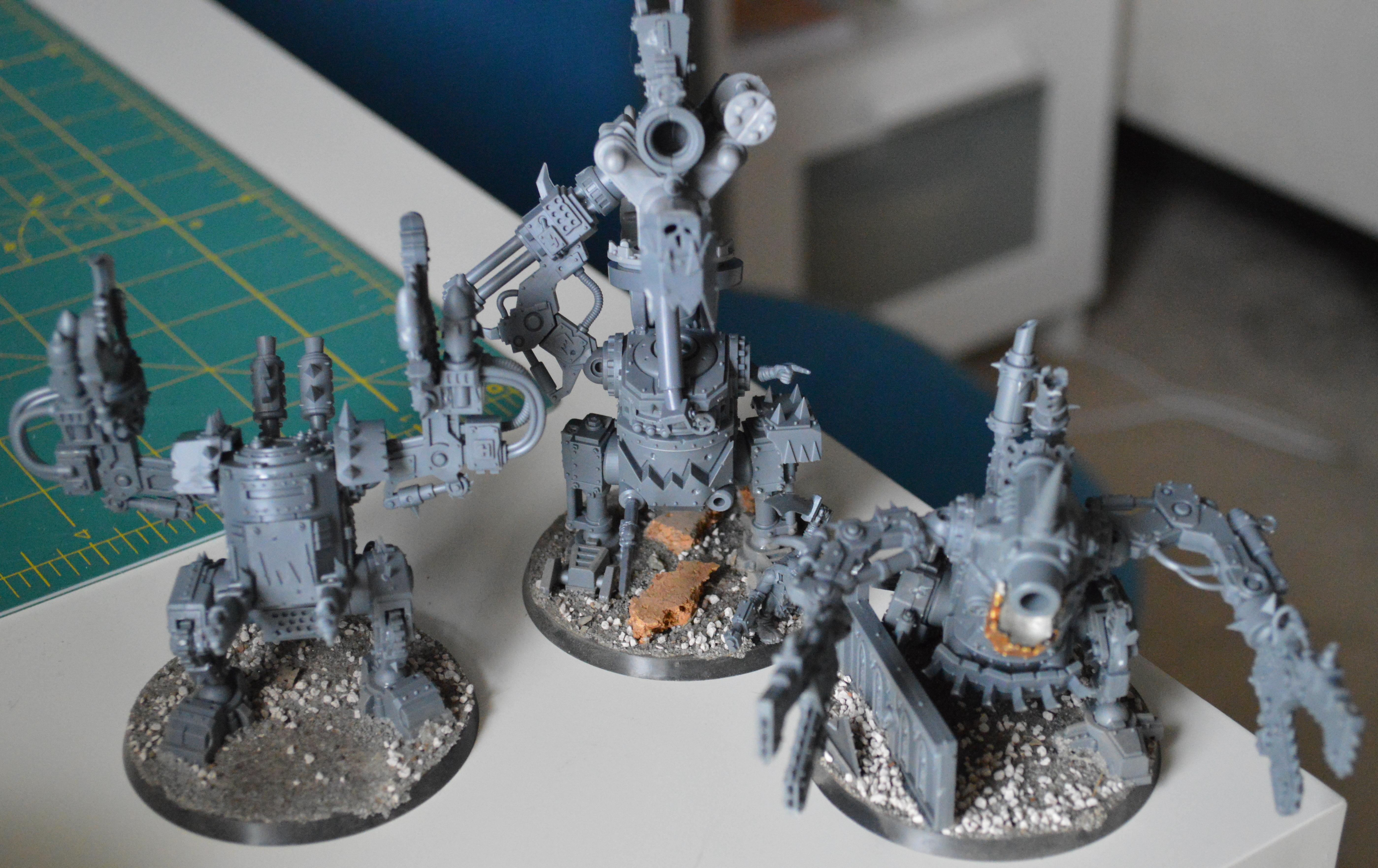 Killa Kans, Orks, Warhammer 40,000, Work In Progress