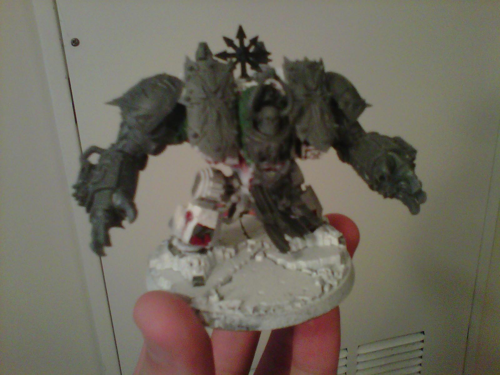 Chaos, Chaos Space Marines, Conversion, Helbrute, Power Fist
