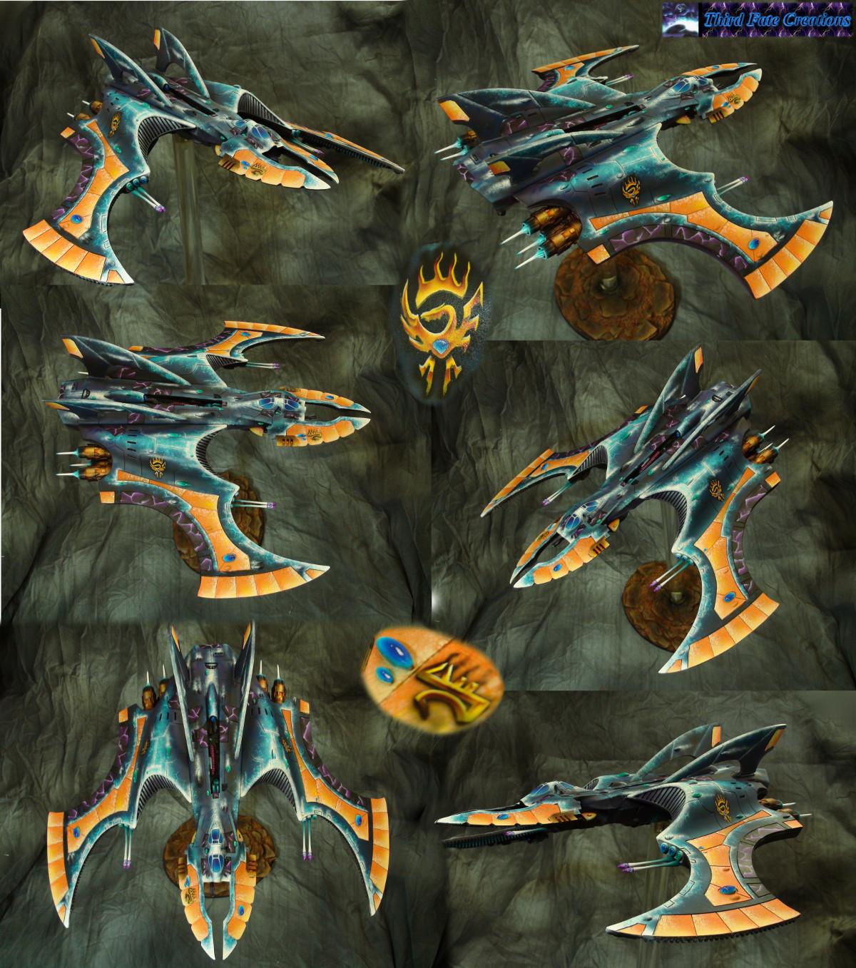 Airbrush, Barrage, Dragon, Eldar, Hunter, Missile, Predator, Thirdfatecreations, Vampire