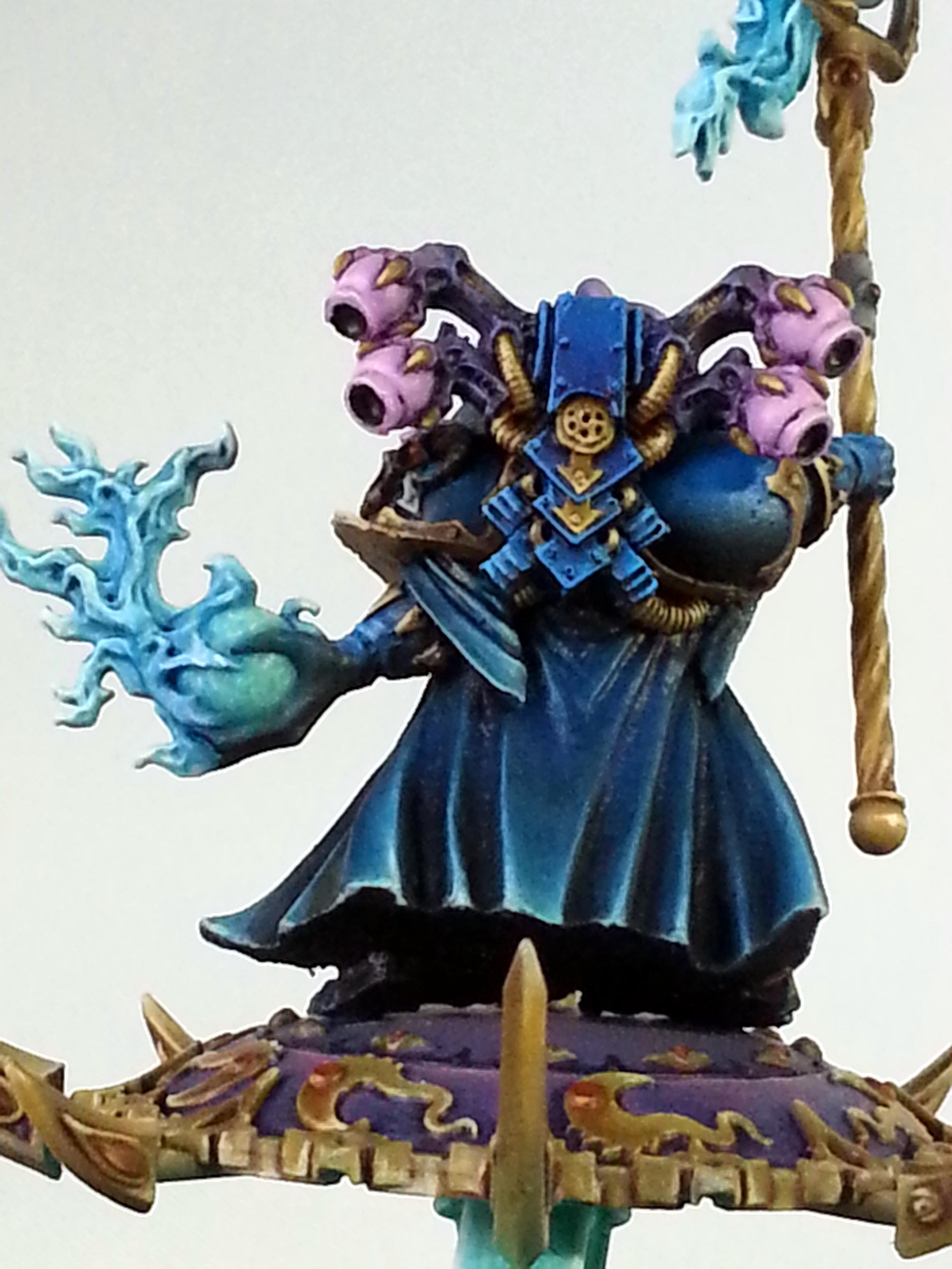 Tzeentch Sorcerer on Disc