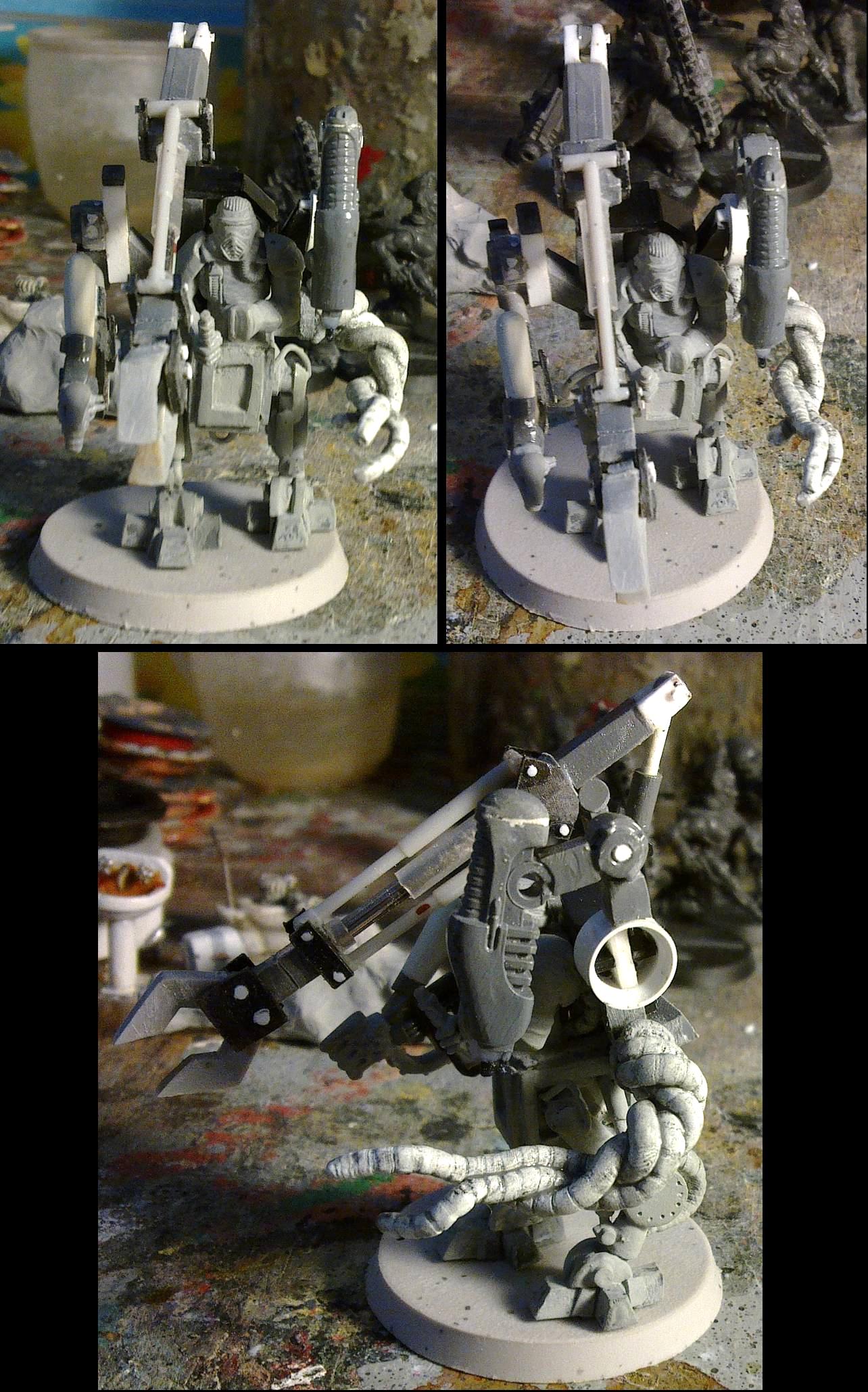 Adeptus Mechanicus, Cyborg, Servitors