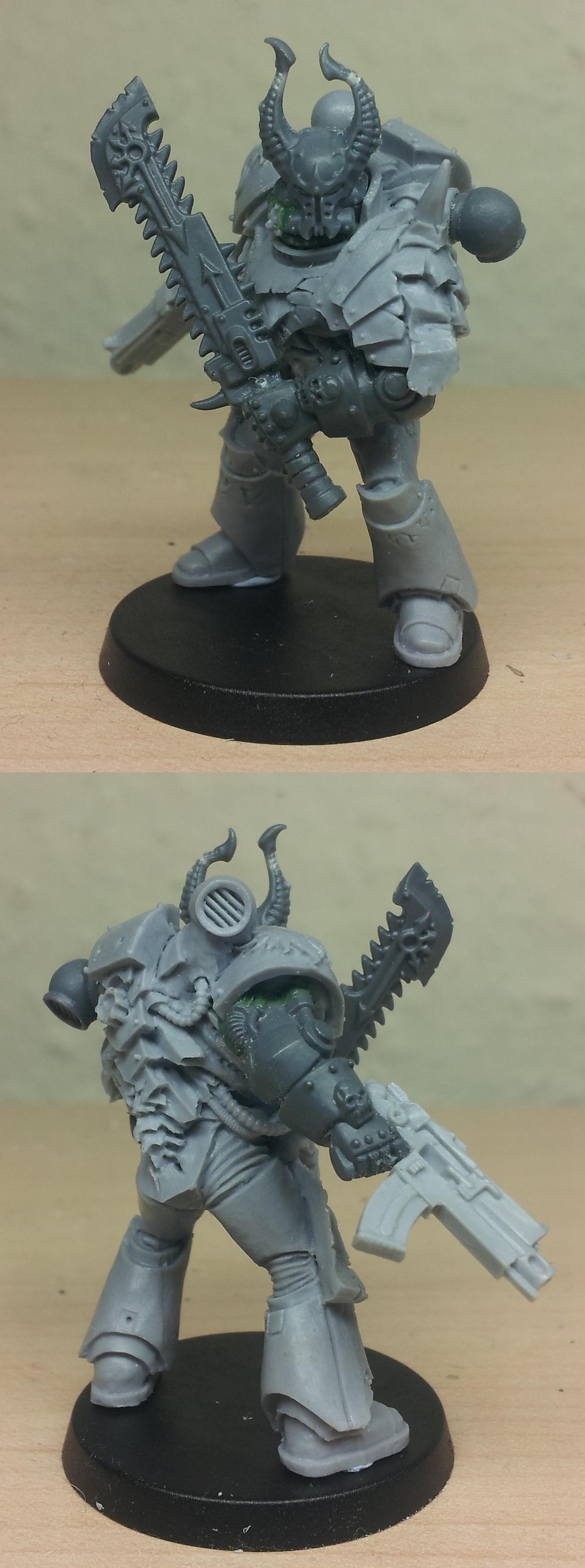 Chaos, Gal Vorbak, Space Marines, True Scale, Warhammer 40,000, Word Bearers