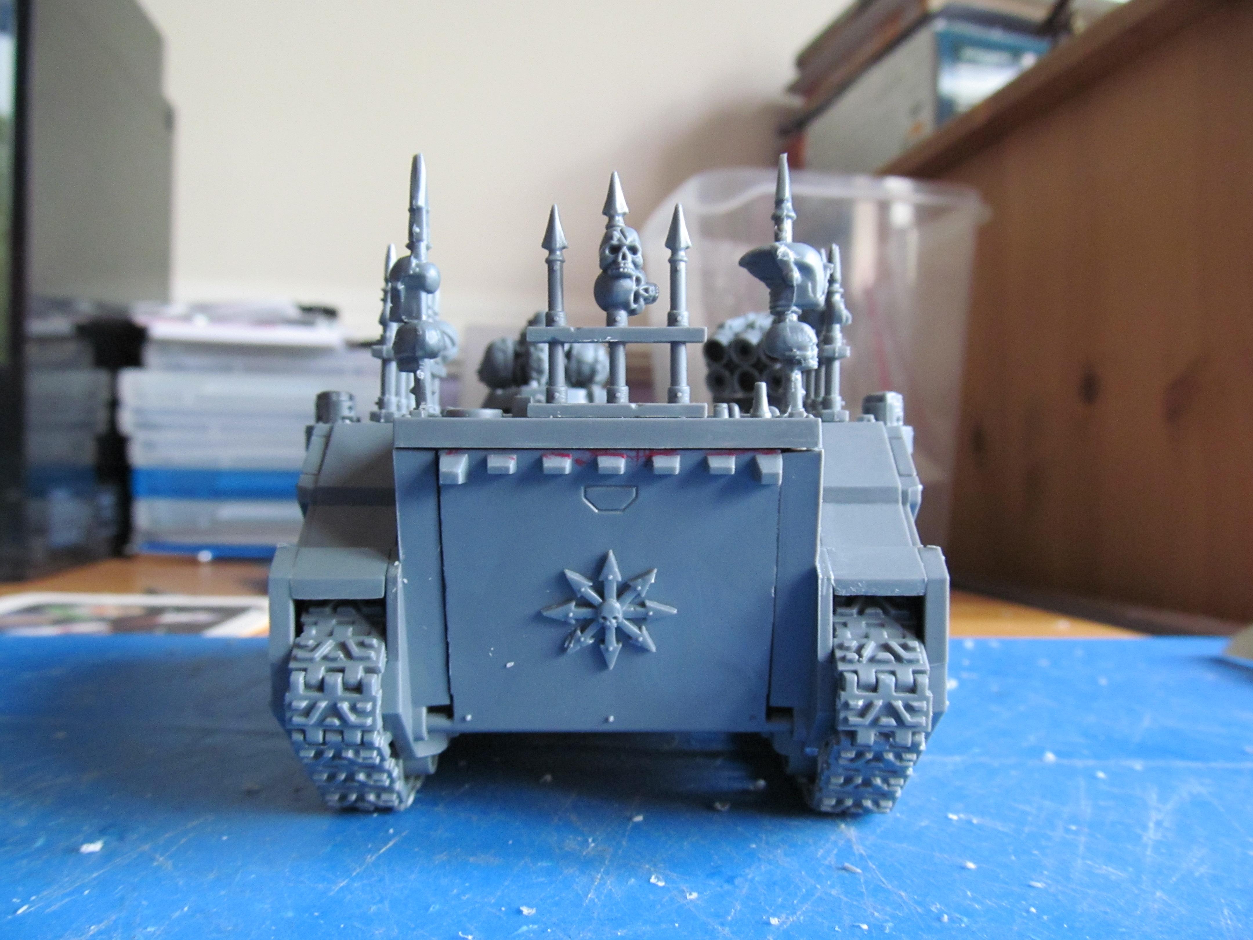 Divine Evicseration Trophy Glorification Complete Built Rear View