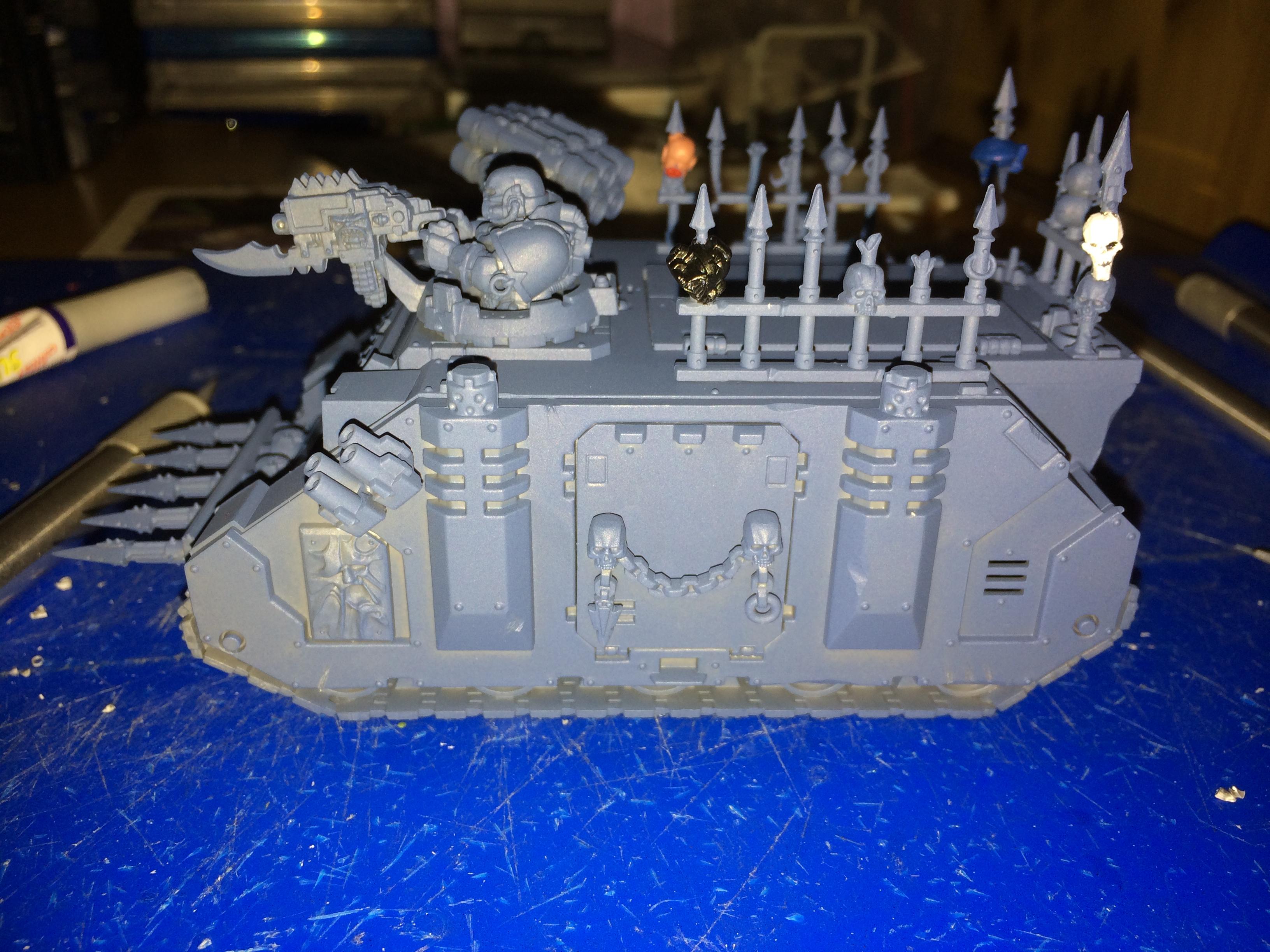 Divine Evicseration Trophy Glorification Trophies Started Painted Left View