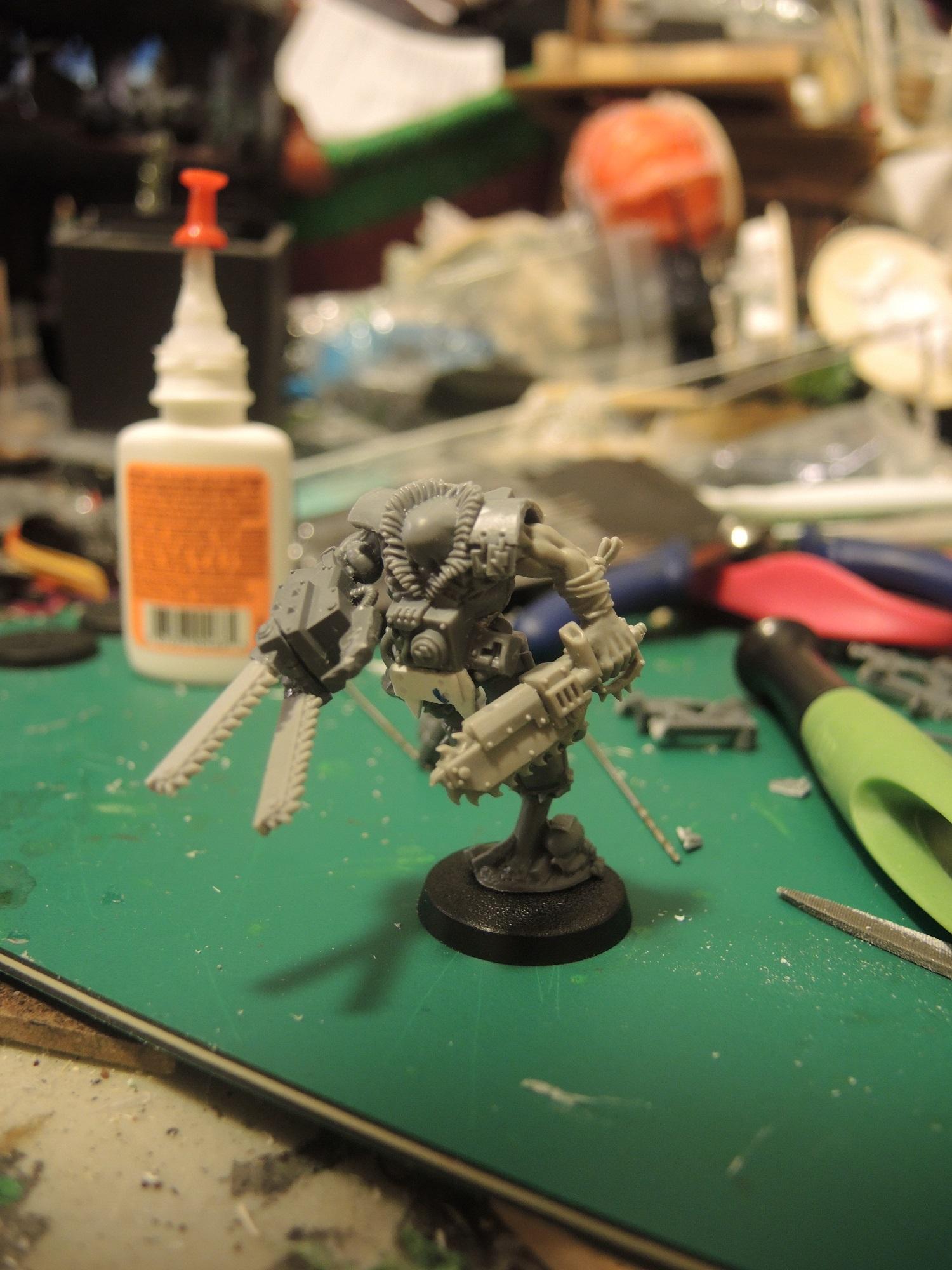 Chainklaw, Chainsword, Conversion, Nob, Orks, Powerklaw, Stormboys, The Kan't Stoppable, Waaazag