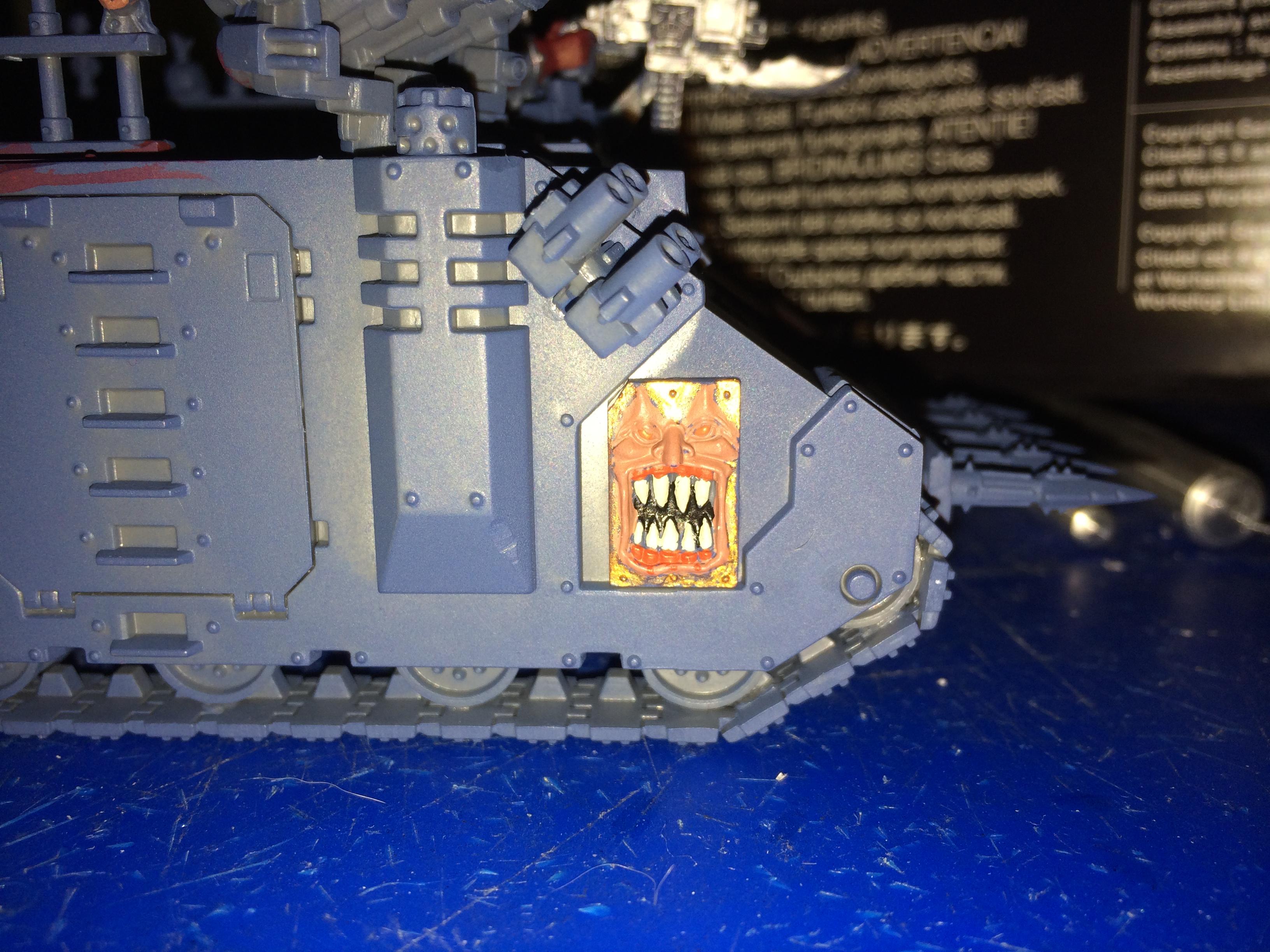 Divine Evicseration Trophy Glorification Gunner &amp; Guardian Daemon Base Coated Right Daemon View