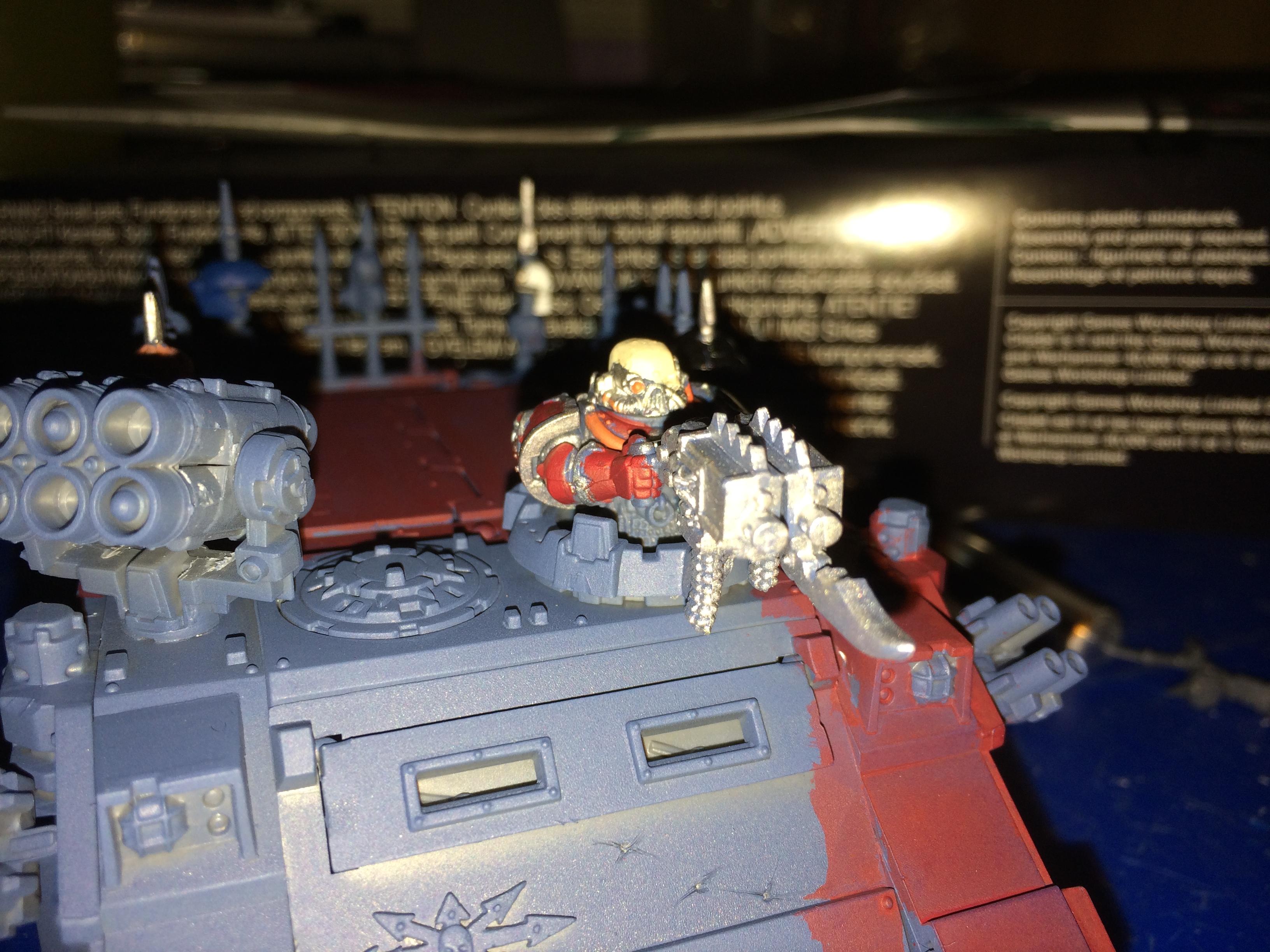 Divine Evicseration Trophy Glorification Gunner &amp; Guardian Daemon Base Coated Gunner View