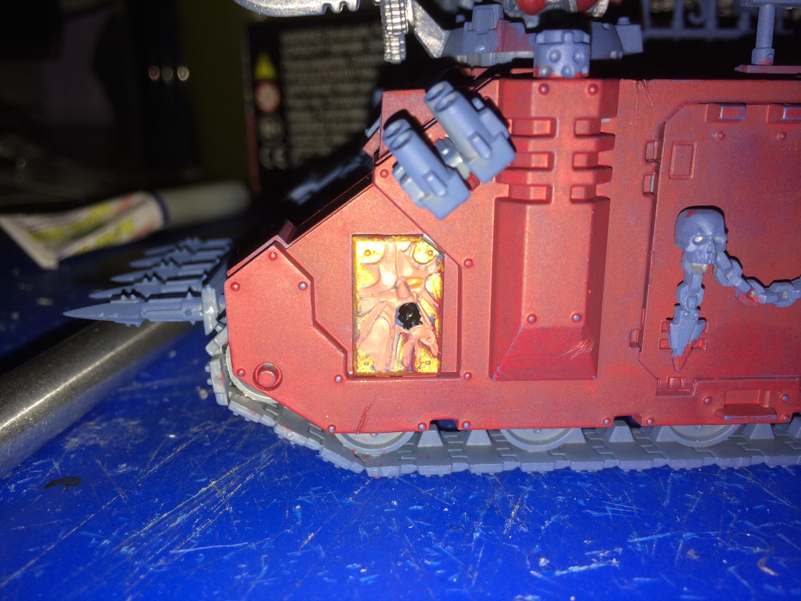 Divine Evicseration Trophy Glorification Gunner &amp; Guardian Daemon Base Coated Left Daemon View